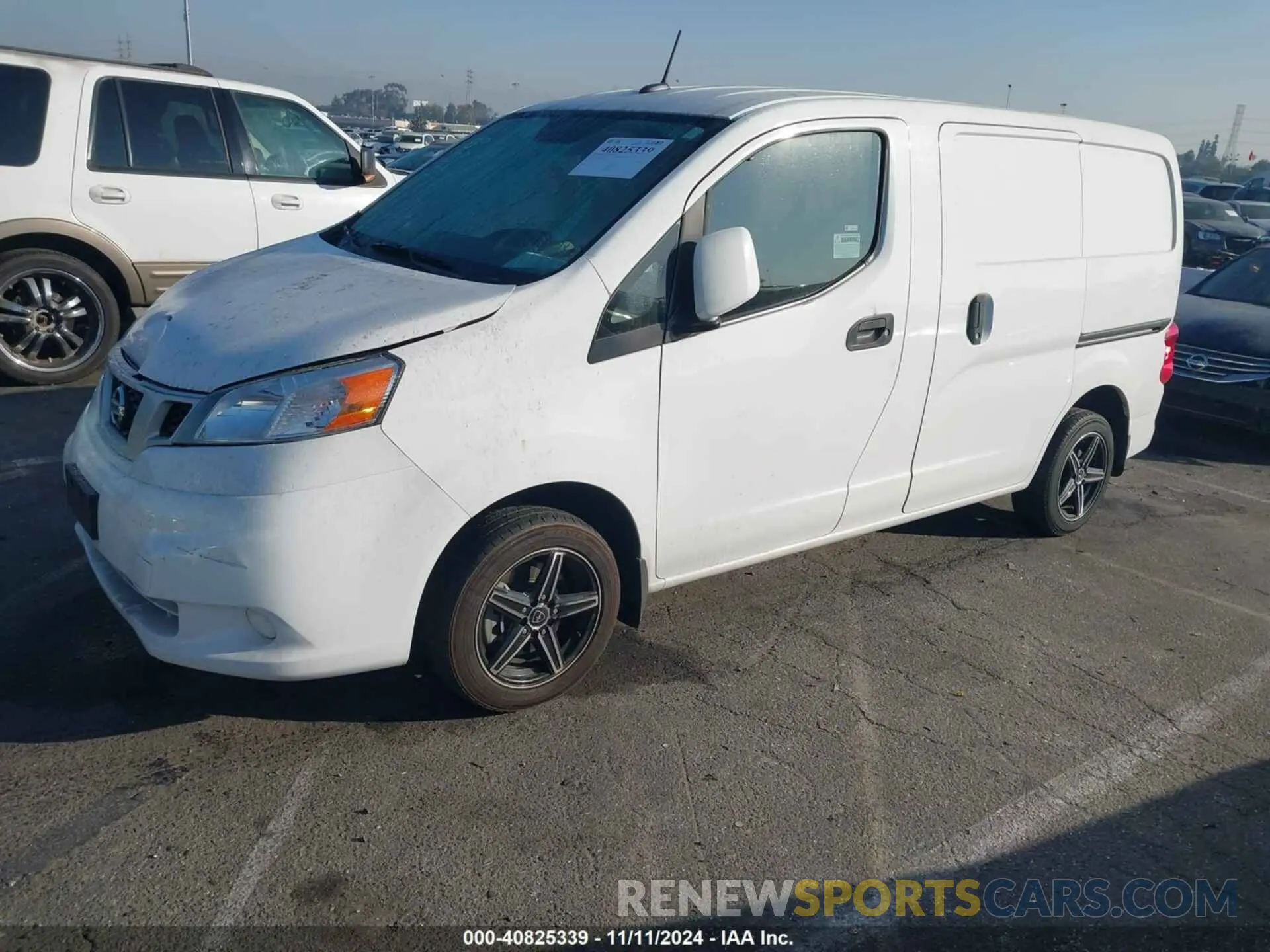 2 Photograph of a damaged car 3N6CM0KN4MK691846 NISSAN NV200 COMPACT CARGO 2021