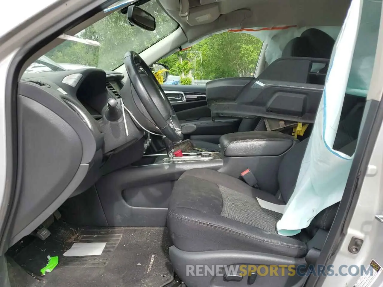 7 Photograph of a damaged car 5N1DR2MM0KC589001 NISSAN PATHFINDER 2019
