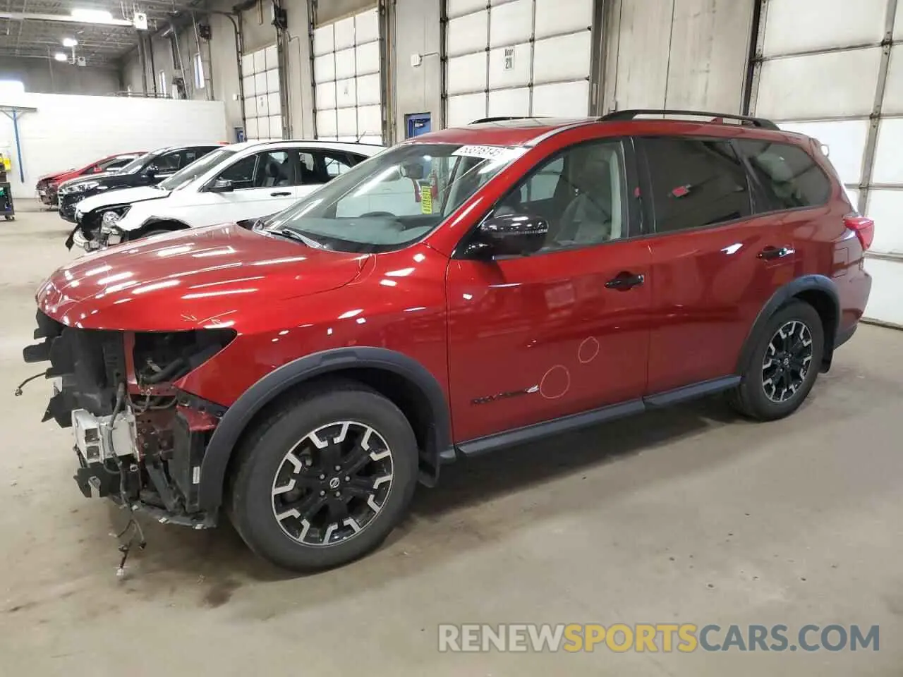 1 Photograph of a damaged car 5N1DR2MM0KC613457 NISSAN PATHFINDER 2019