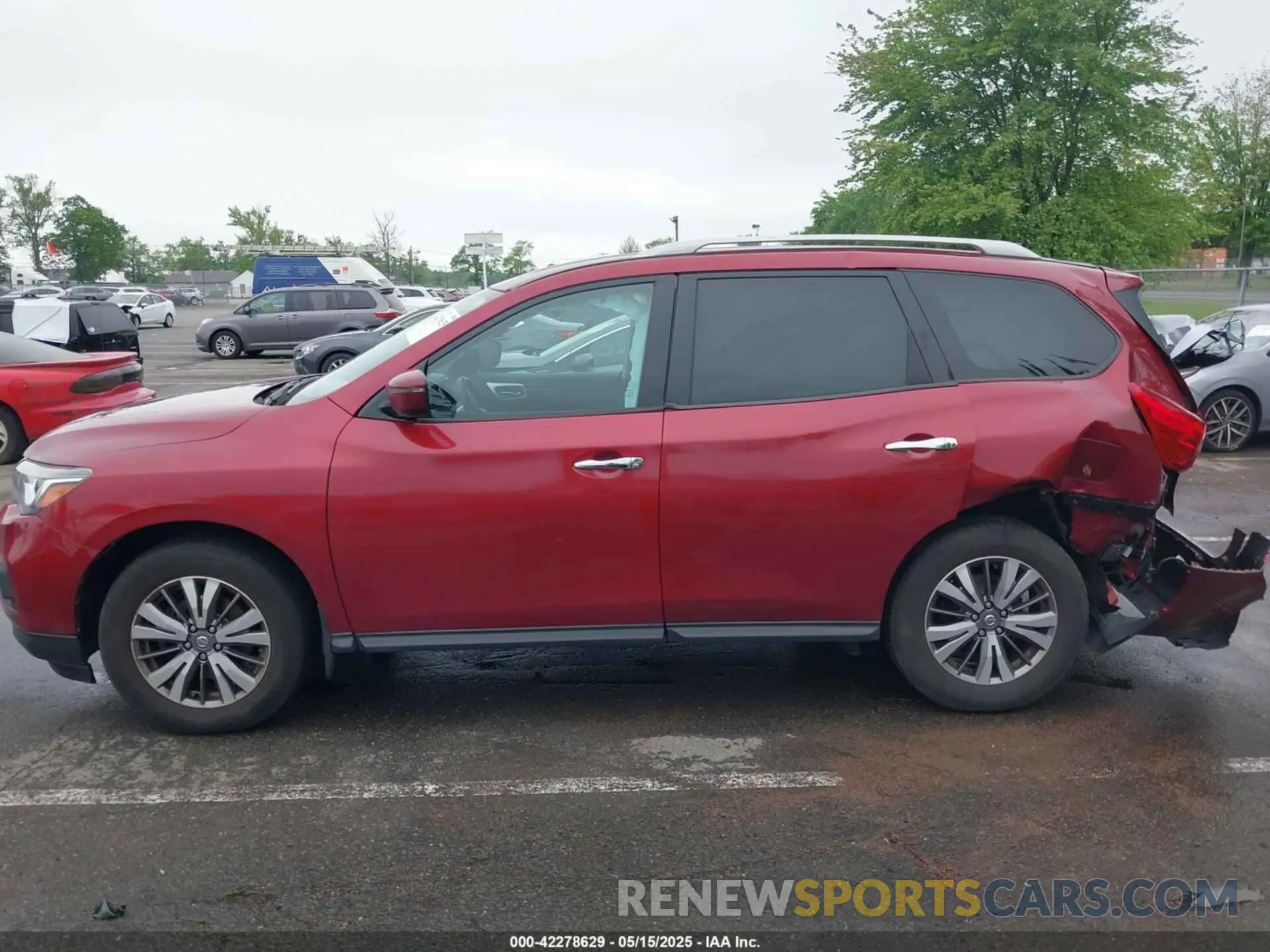 14 Photograph of a damaged car 5N1DR2MM0KC652341 NISSAN PATHFINDER 2019