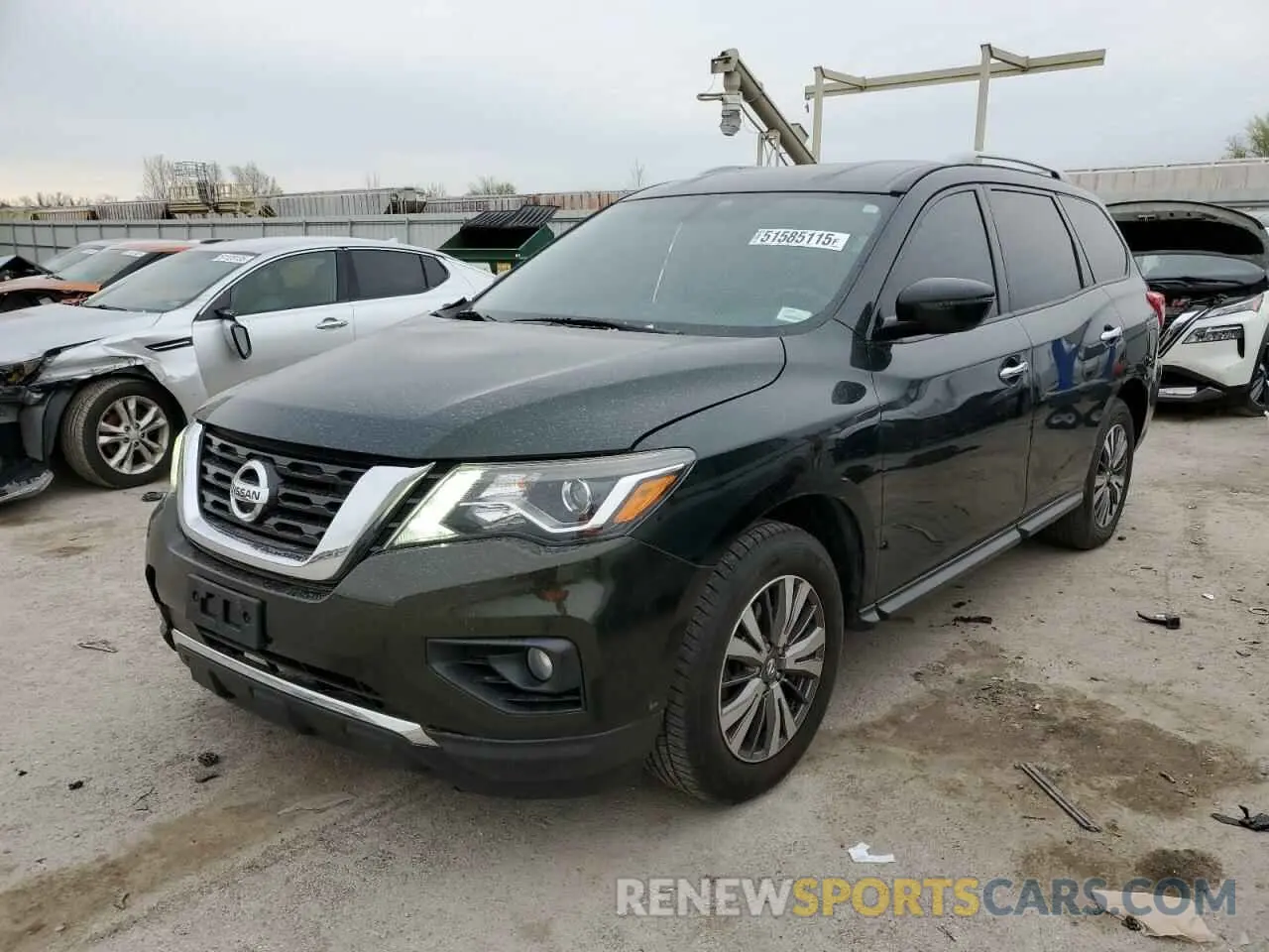 1 Фотография поврежденного автомобиля 5N1DR2MM1KC578332 NISSAN PATHFINDER 2019