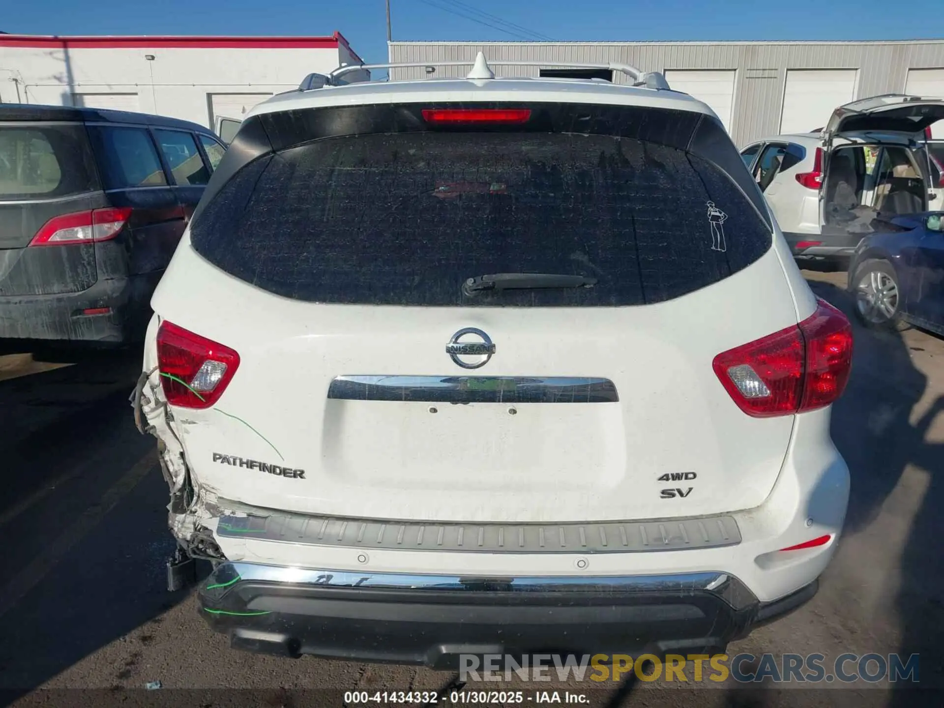 16 Photograph of a damaged car 5N1DR2MM1KC590948 NISSAN PATHFINDER 2019