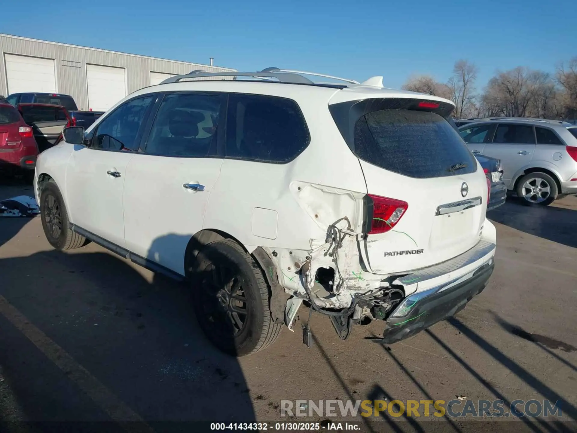 3 Photograph of a damaged car 5N1DR2MM1KC590948 NISSAN PATHFINDER 2019