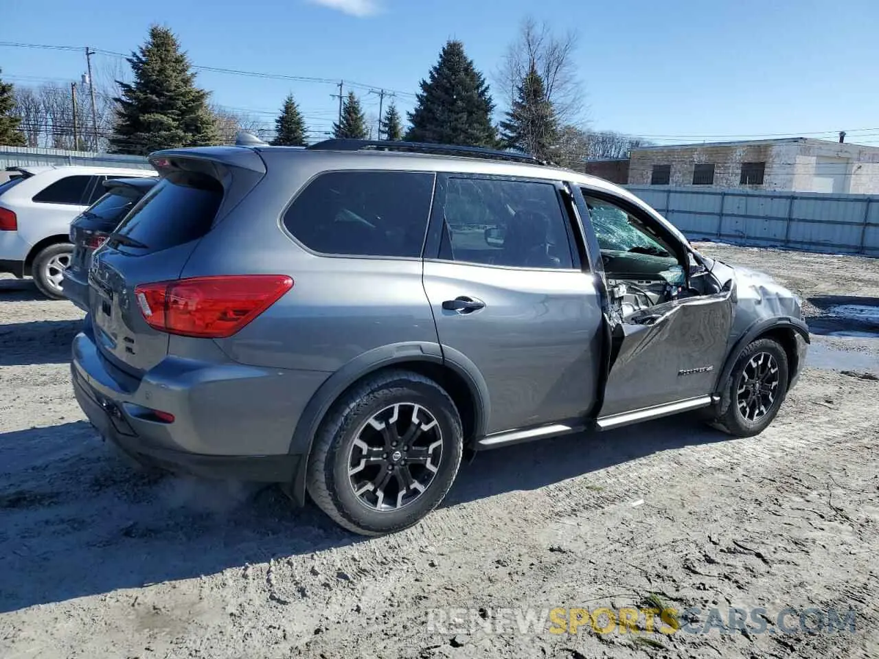 3 Photograph of a damaged car 5N1DR2MM1KC650453 NISSAN PATHFINDER 2019