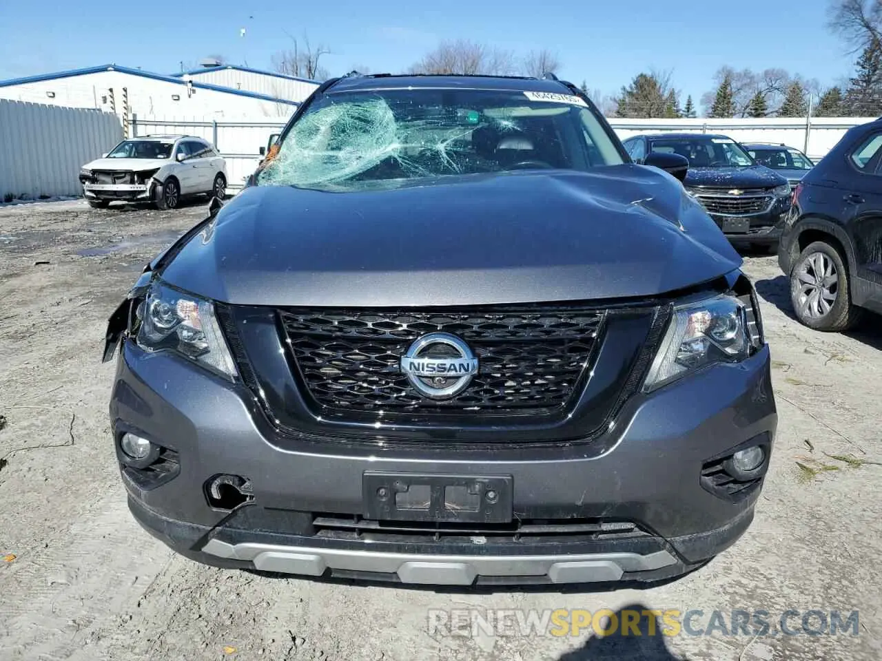5 Photograph of a damaged car 5N1DR2MM1KC650453 NISSAN PATHFINDER 2019