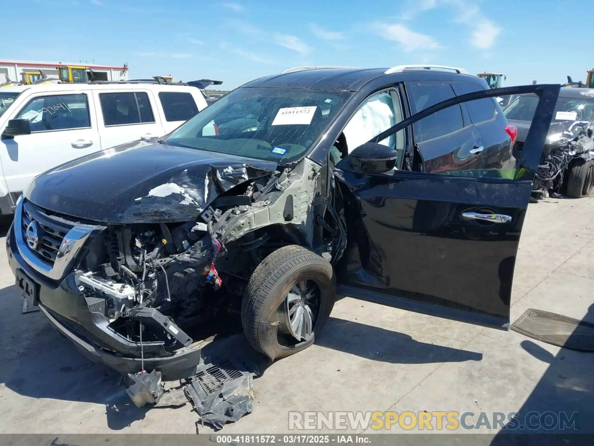 2 Photograph of a damaged car 5N1DR2MM2KC610110 NISSAN PATHFINDER 2019