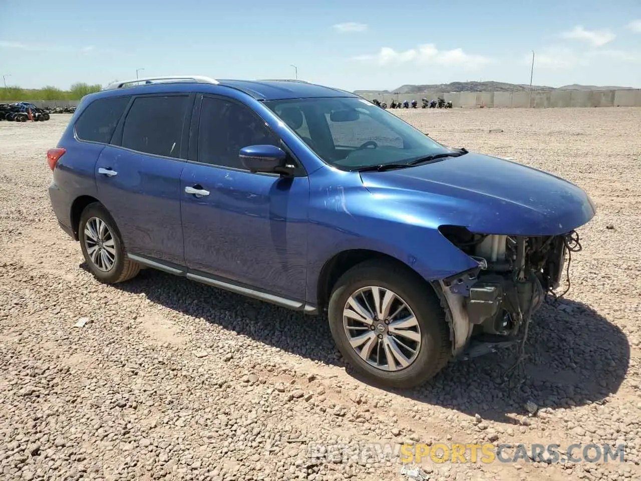4 Photograph of a damaged car 5N1DR2MM2KC637341 NISSAN PATHFINDER 2019