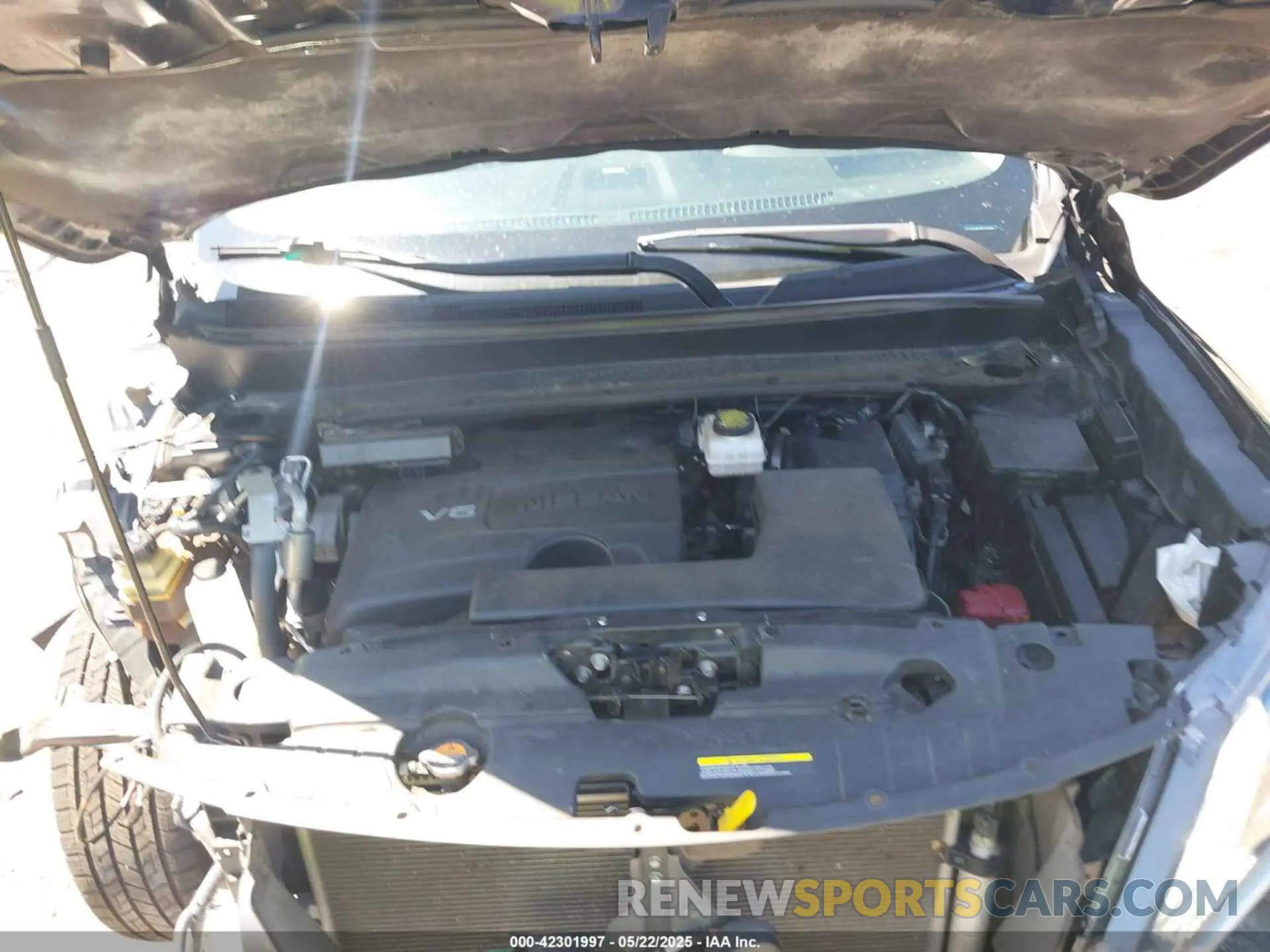 10 Фотография поврежденного автомобиля 5N1DR2MM2KC642006 NISSAN PATHFINDER 2019