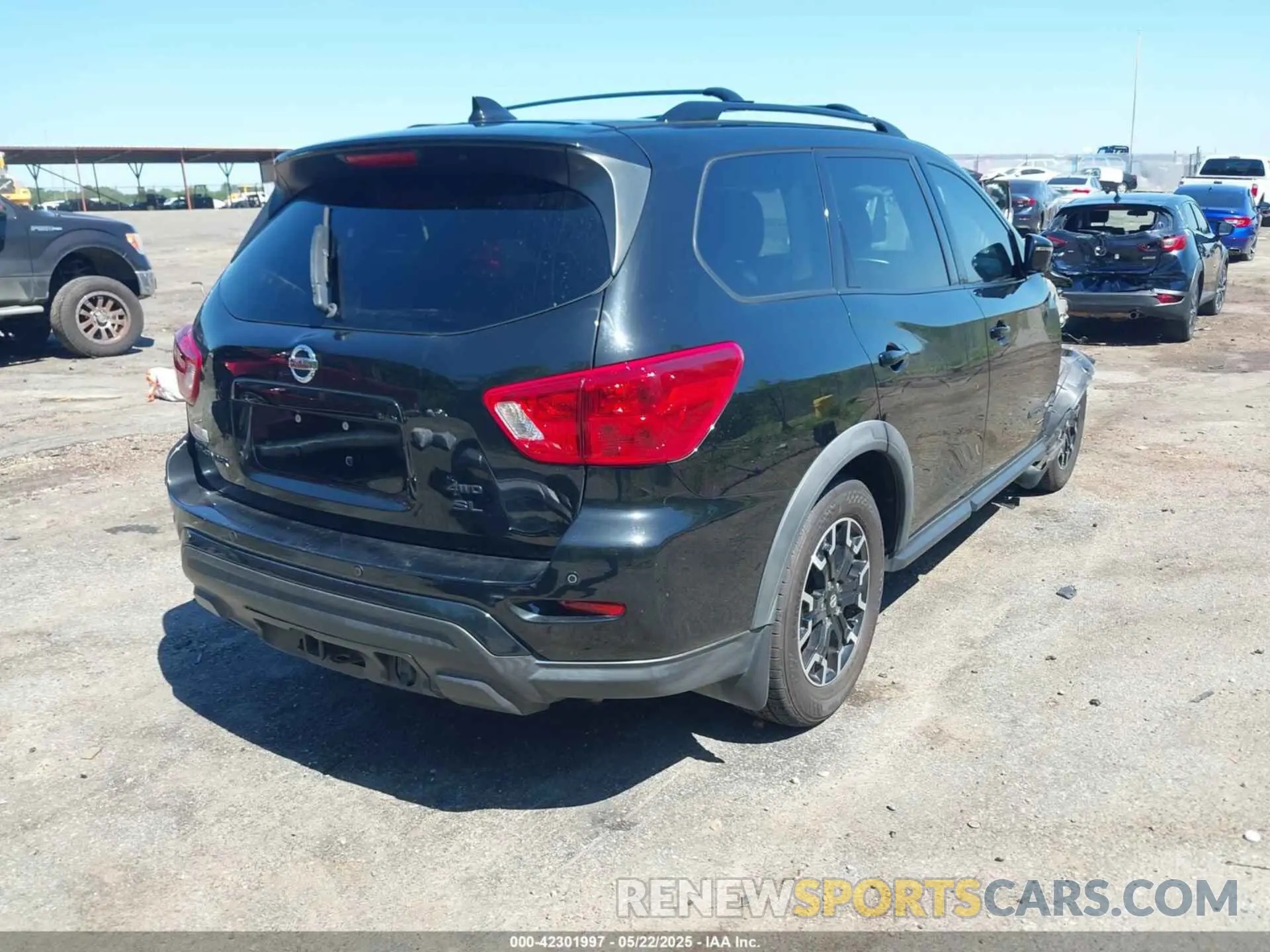 4 Фотография поврежденного автомобиля 5N1DR2MM2KC642006 NISSAN PATHFINDER 2019