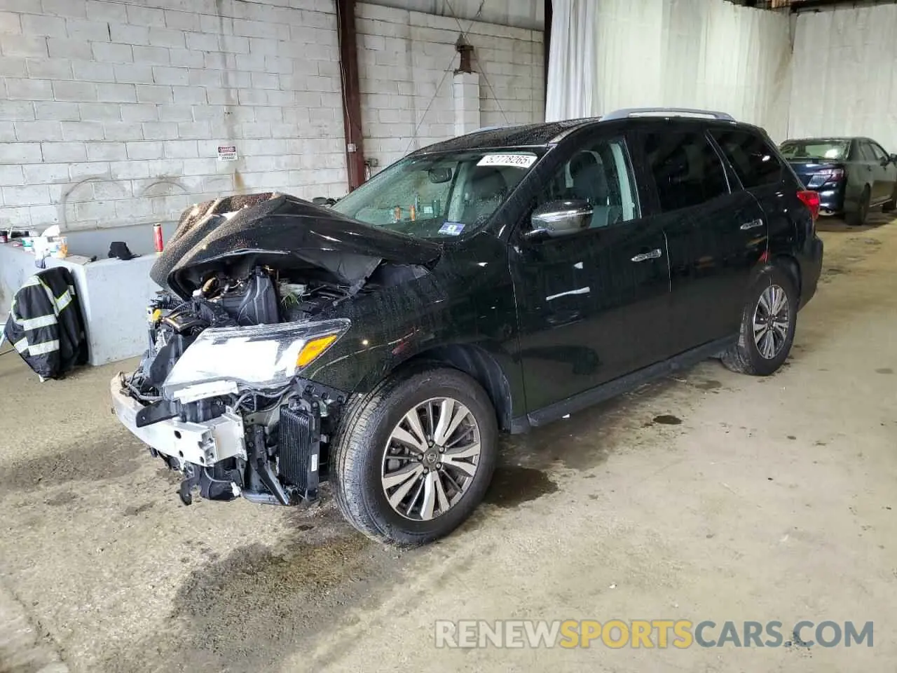1 Photograph of a damaged car 5N1DR2MM2KC642300 NISSAN PATHFINDER 2019