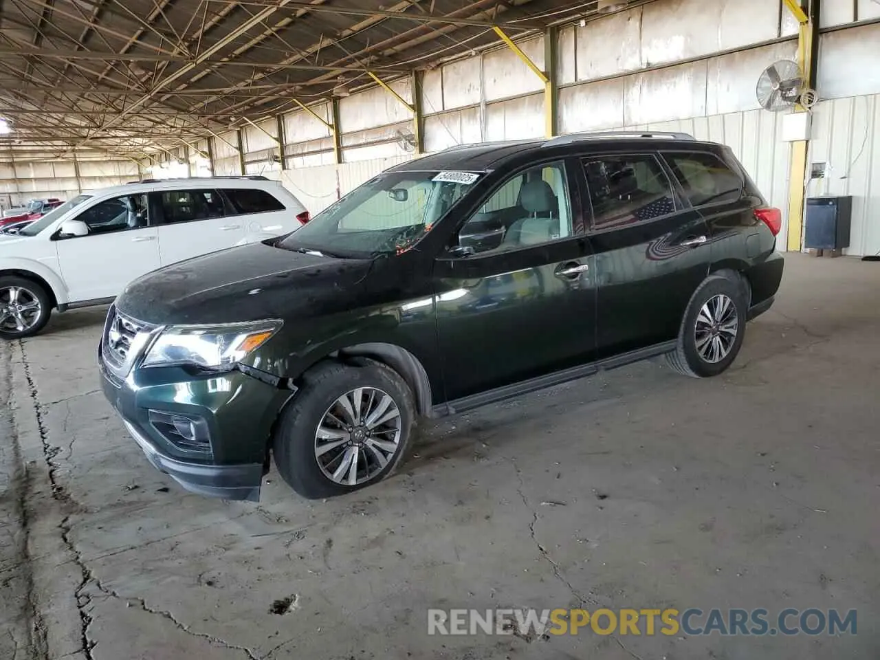 1 Photograph of a damaged car 5N1DR2MM4KC586344 NISSAN PATHFINDER 2019