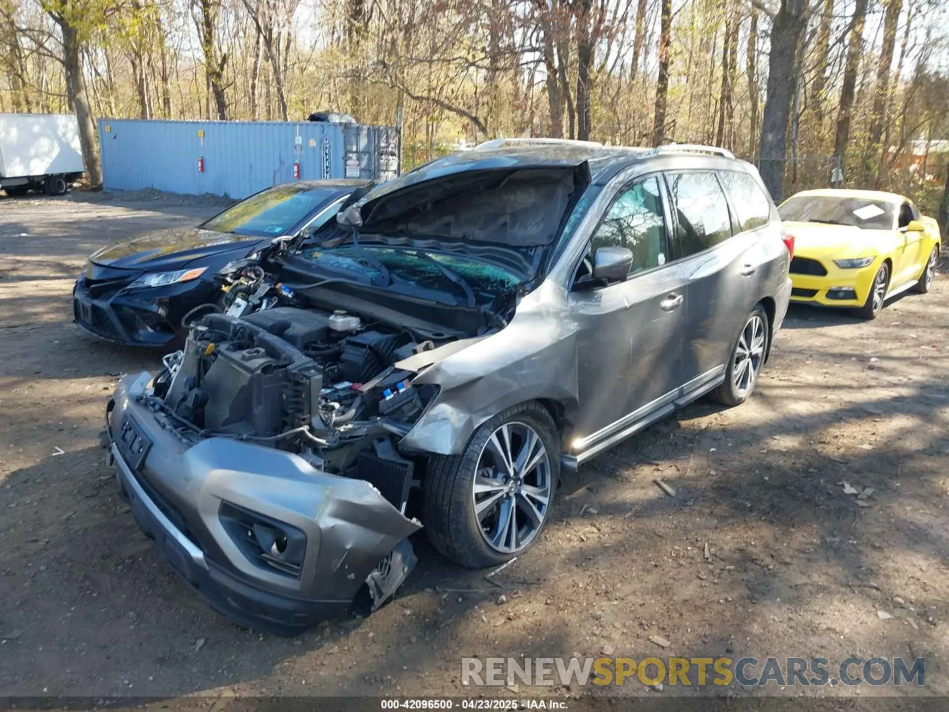 2 Фотография поврежденного автомобиля 5N1DR2MM4KC593469 NISSAN PATHFINDER 2019