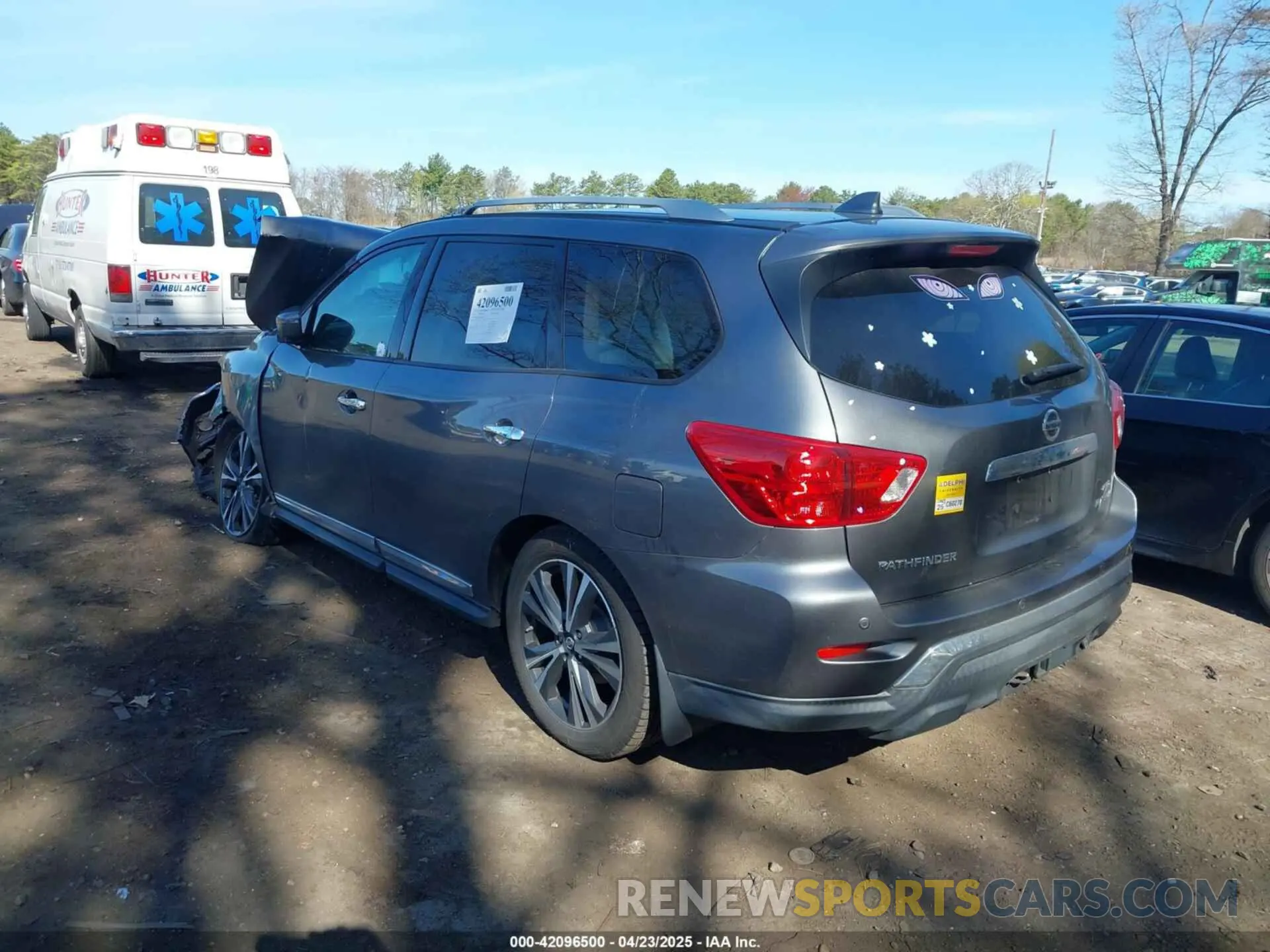 3 Фотография поврежденного автомобиля 5N1DR2MM4KC593469 NISSAN PATHFINDER 2019