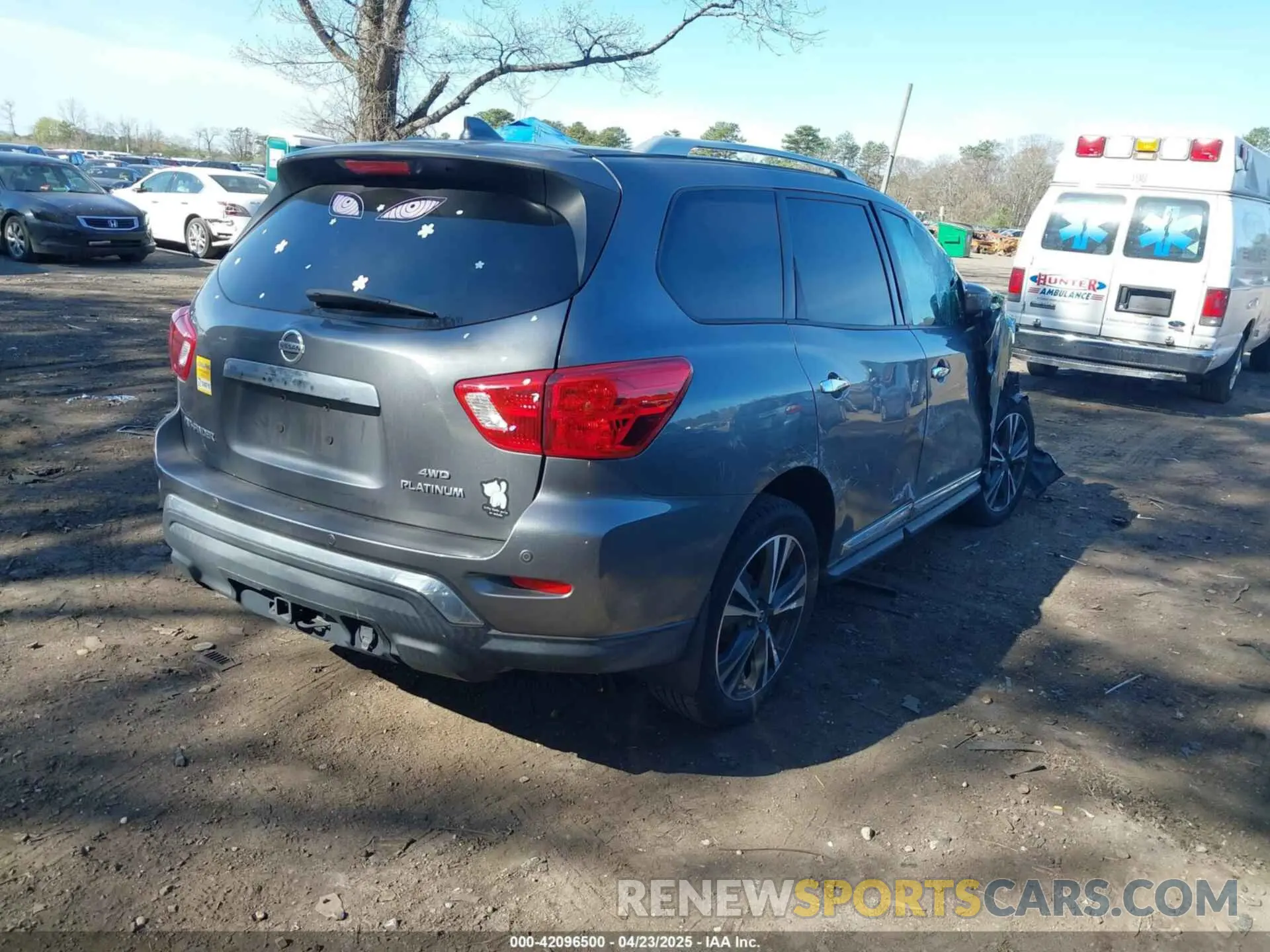4 Фотография поврежденного автомобиля 5N1DR2MM4KC593469 NISSAN PATHFINDER 2019