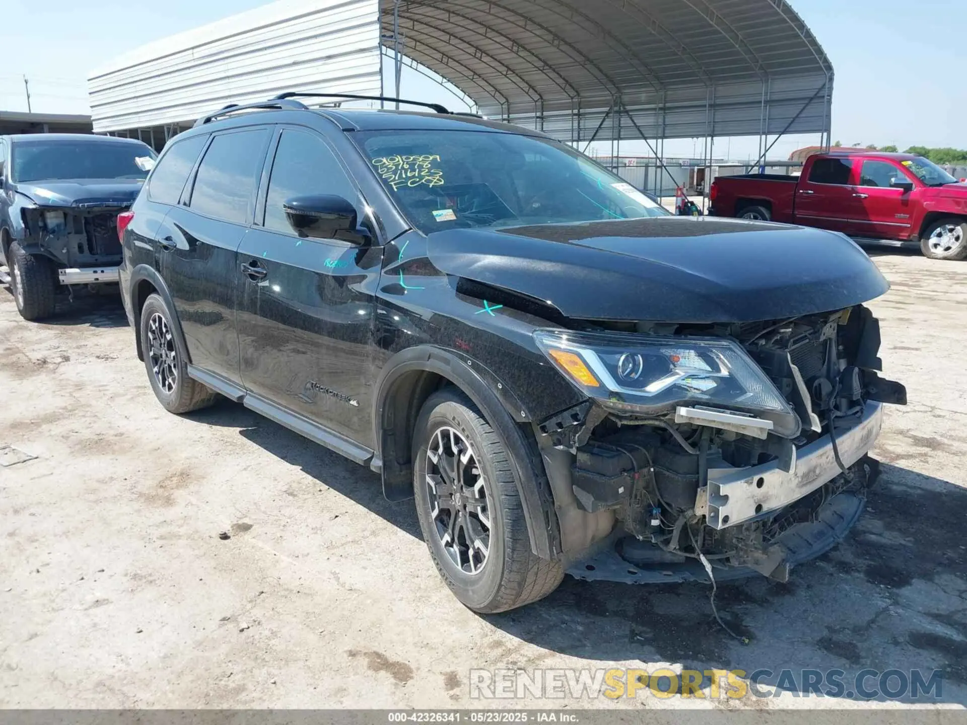 1 Фотография поврежденного автомобиля 5N1DR2MM4KC637678 NISSAN PATHFINDER 2019