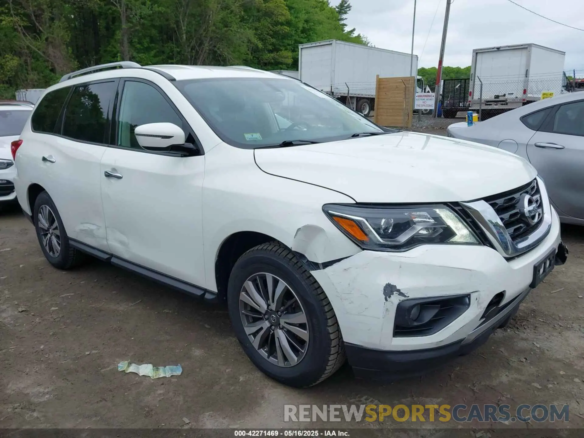 1 Photograph of a damaged car 5N1DR2MM5KC577300 NISSAN PATHFINDER 2019