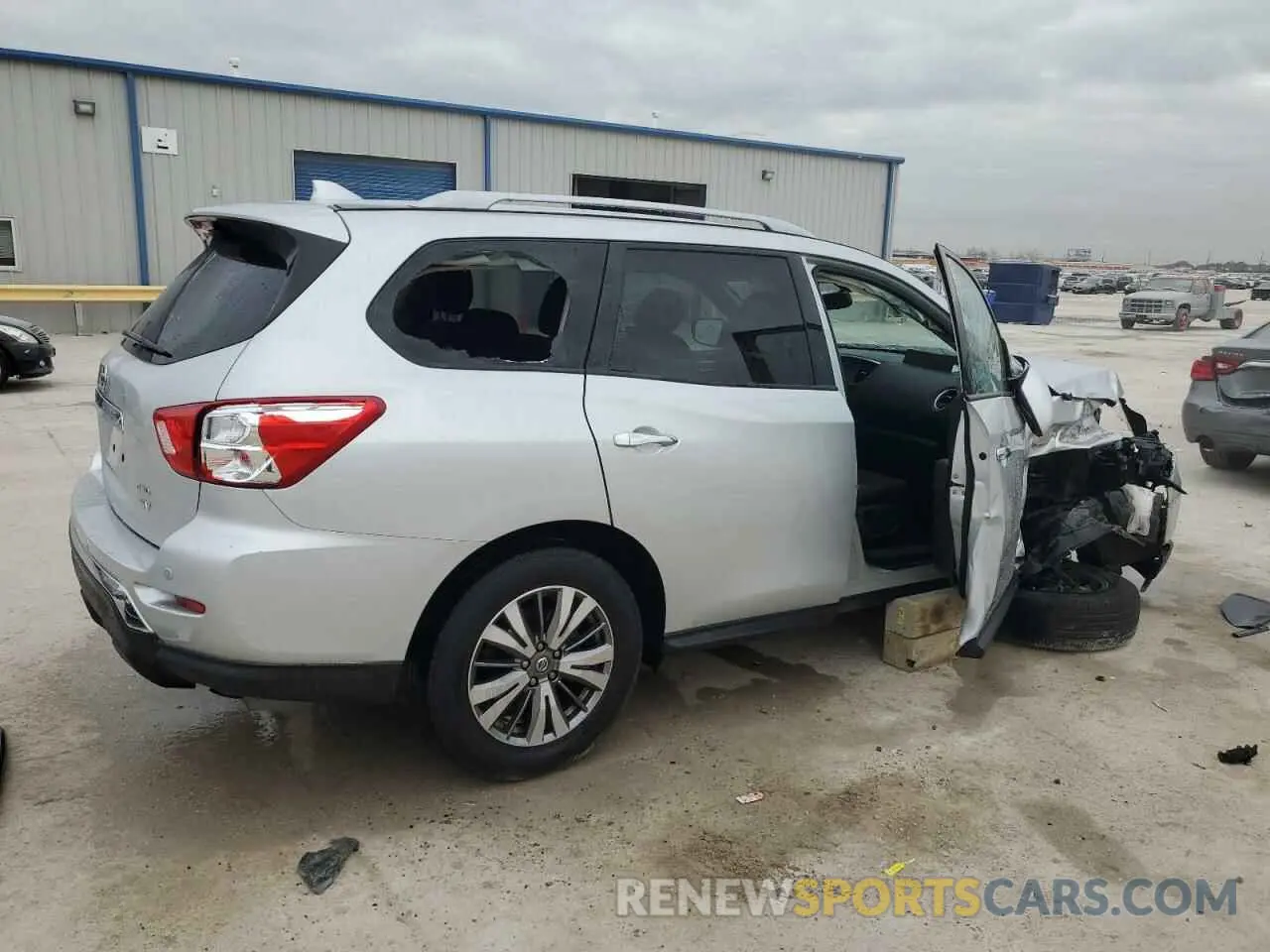 3 Photograph of a damaged car 5N1DR2MM6KC623930 NISSAN PATHFINDER 2019