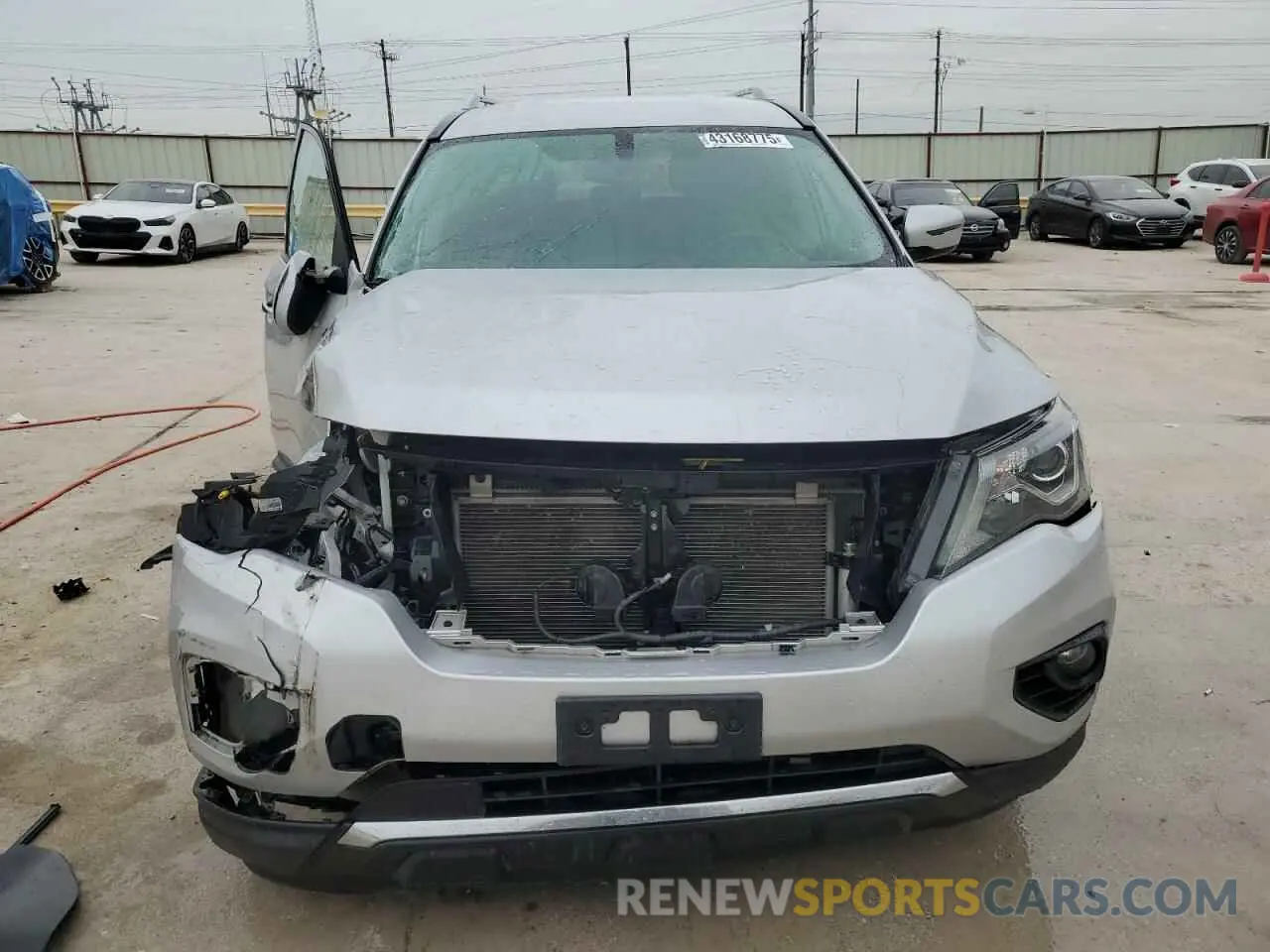 5 Photograph of a damaged car 5N1DR2MM6KC623930 NISSAN PATHFINDER 2019