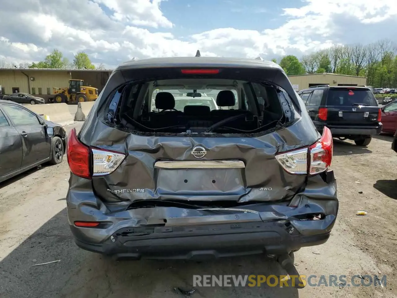 6 Photograph of a damaged car 5N1DR2MM6KC632336 NISSAN PATHFINDER 2019