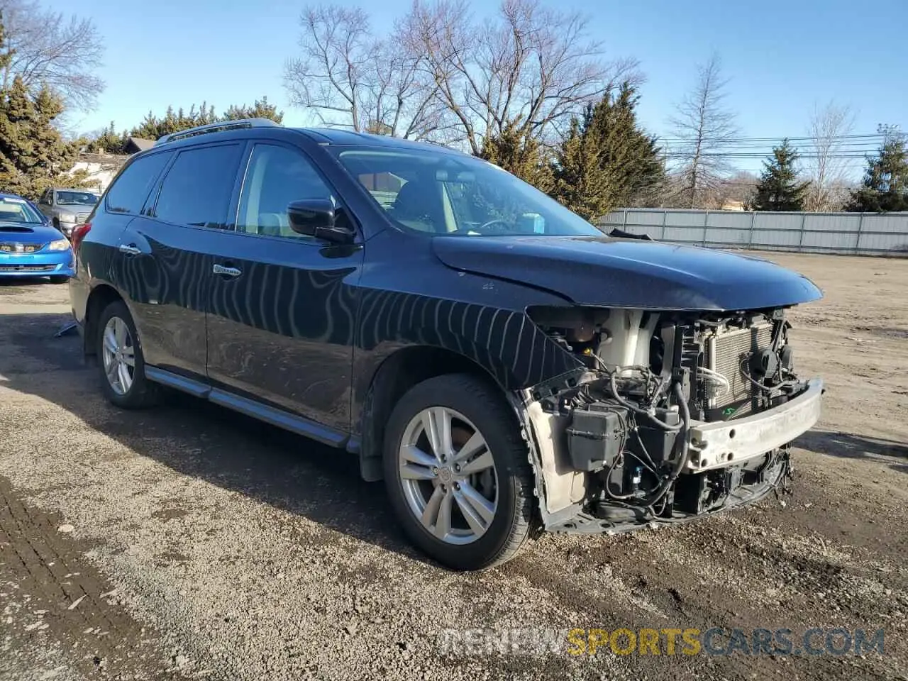 4 Photograph of a damaged car 5N1DR2MM7KC594289 NISSAN PATHFINDER 2019