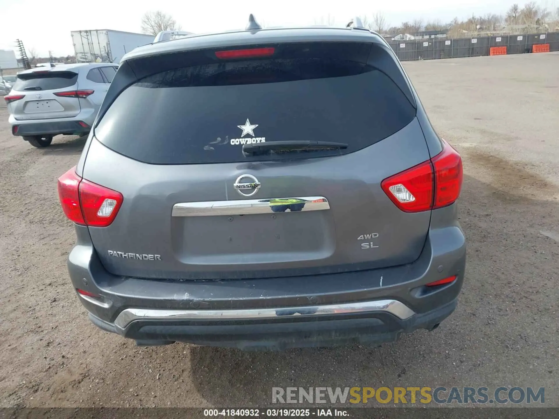 16 Photograph of a damaged car 5N1DR2MM7KC600737 NISSAN PATHFINDER 2019