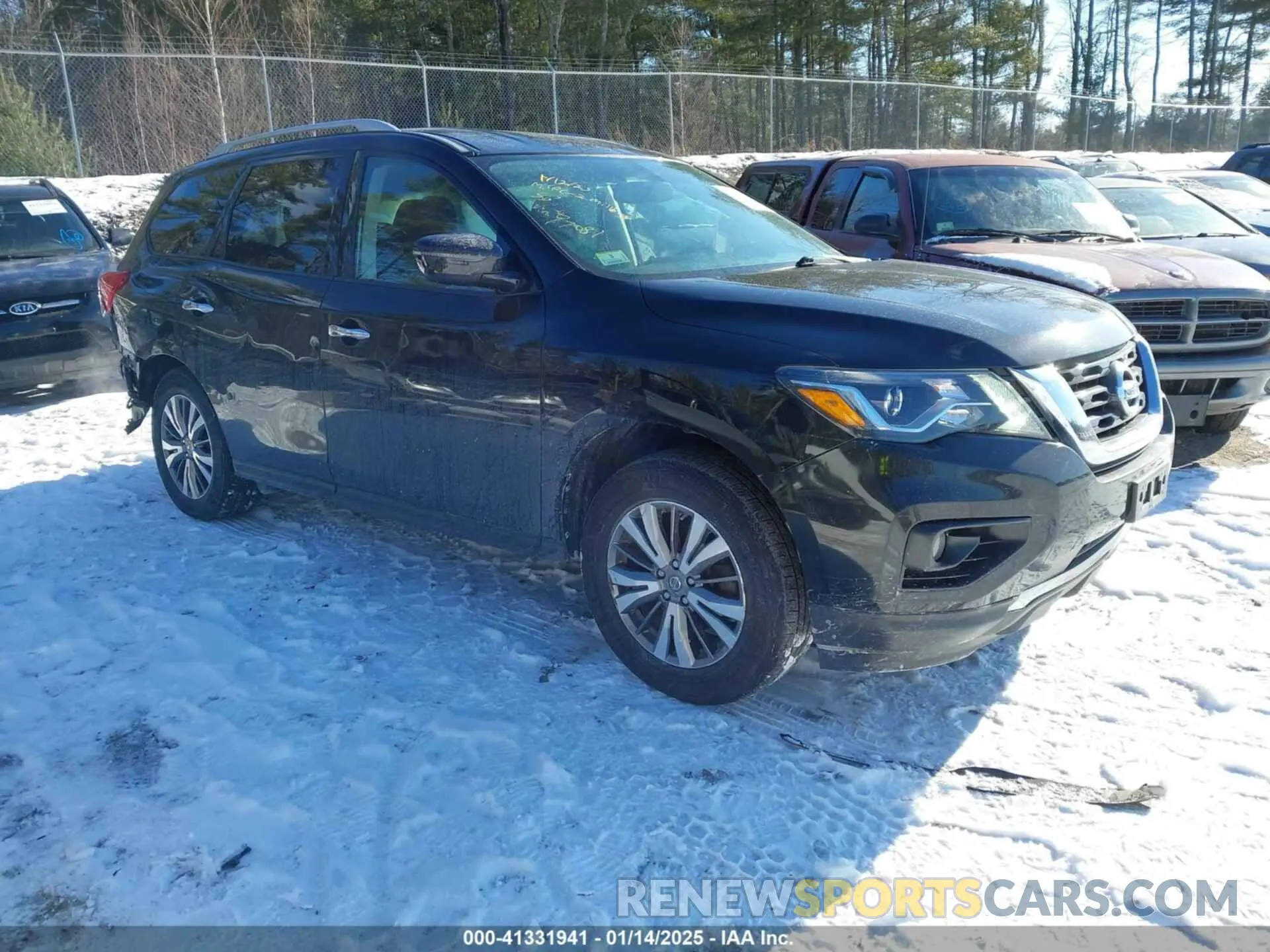1 Photograph of a damaged car 5N1DR2MM8KC577081 NISSAN PATHFINDER 2019