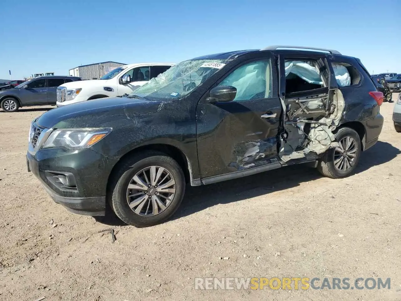 1 Photograph of a damaged car 5N1DR2MM8KC586105 NISSAN PATHFINDER 2019