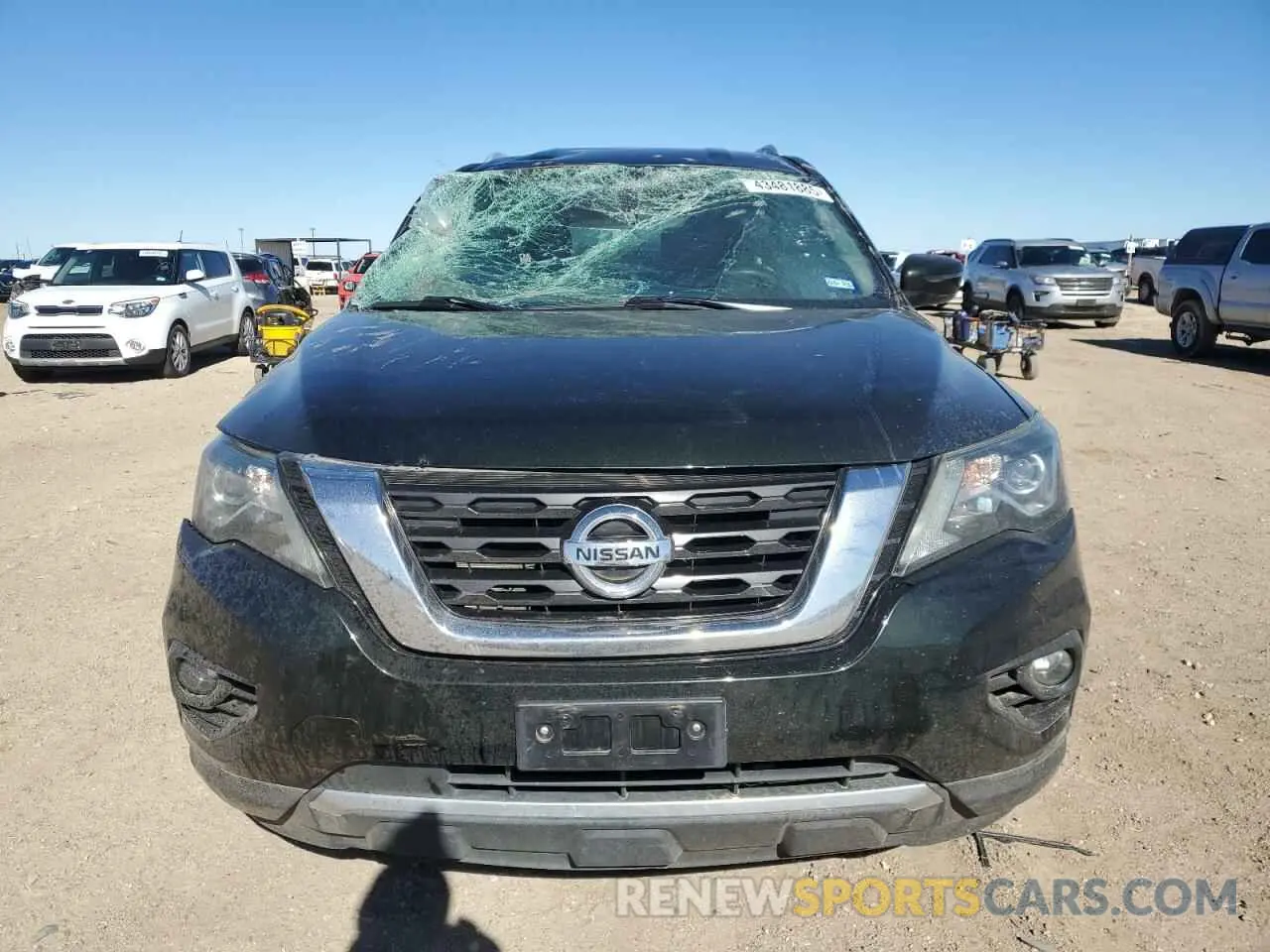 5 Photograph of a damaged car 5N1DR2MM8KC586105 NISSAN PATHFINDER 2019