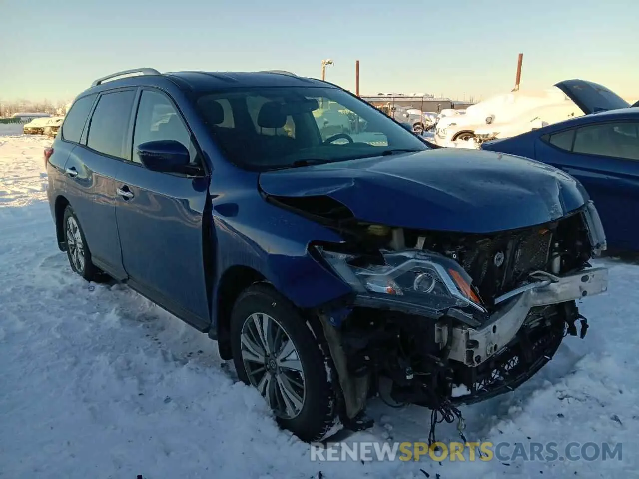 4 Фотография поврежденного автомобиля 5N1DR2MM8KC615490 NISSAN PATHFINDER 2019