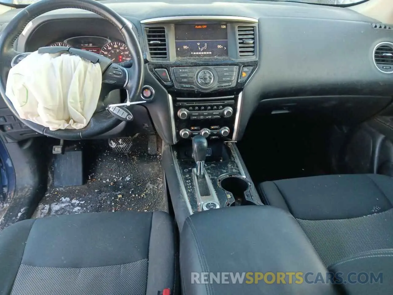 8 Фотография поврежденного автомобиля 5N1DR2MM8KC615490 NISSAN PATHFINDER 2019