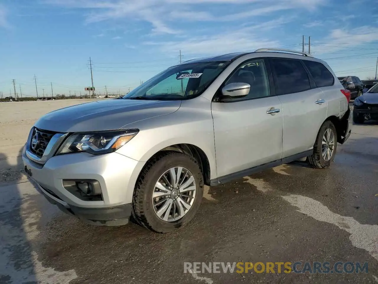 1 Photograph of a damaged car 5N1DR2MM9KC637238 NISSAN PATHFINDER 2019