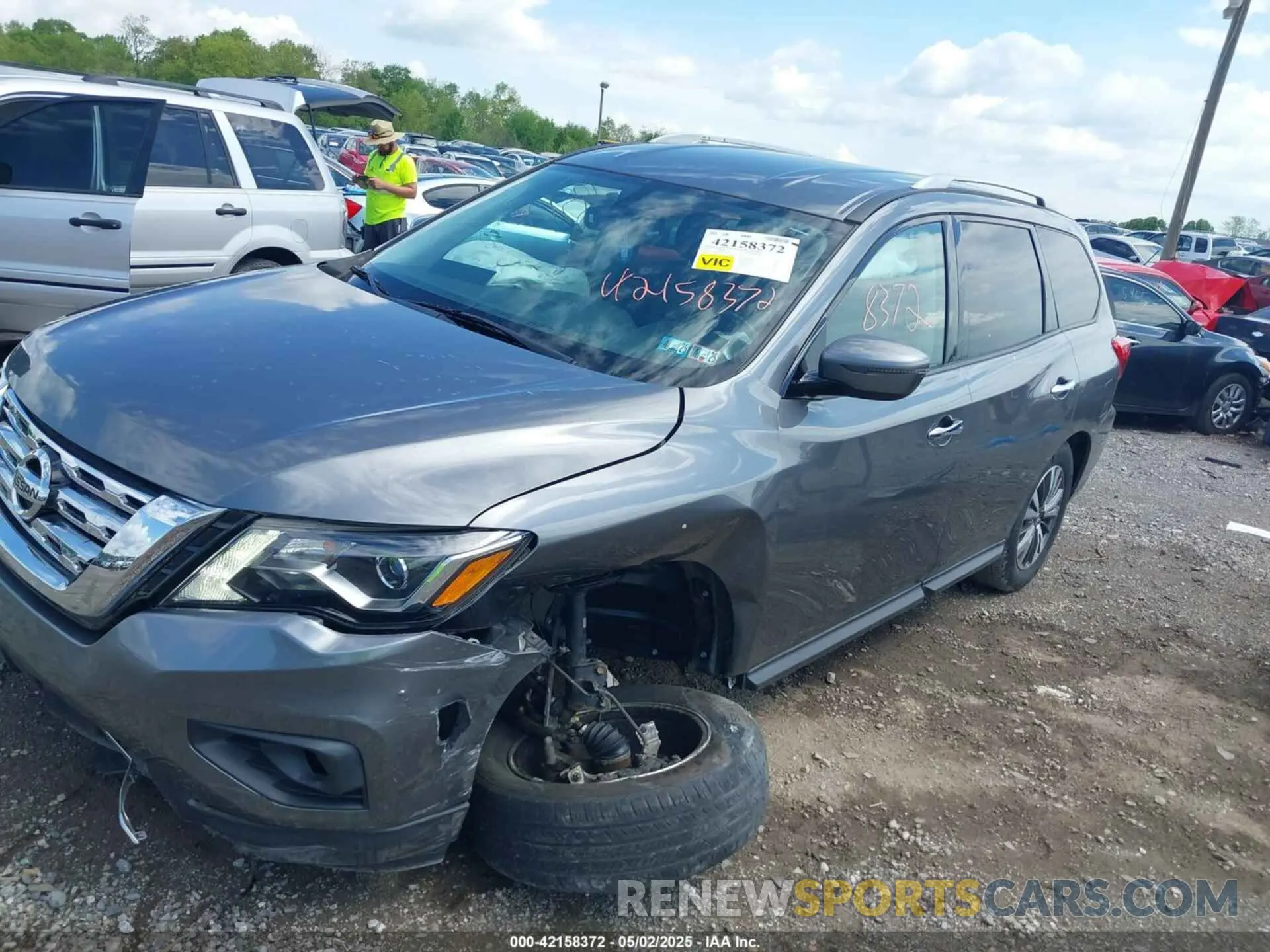 2 Фотография поврежденного автомобиля 5N1DR2MMXKC596621 NISSAN PATHFINDER 2019