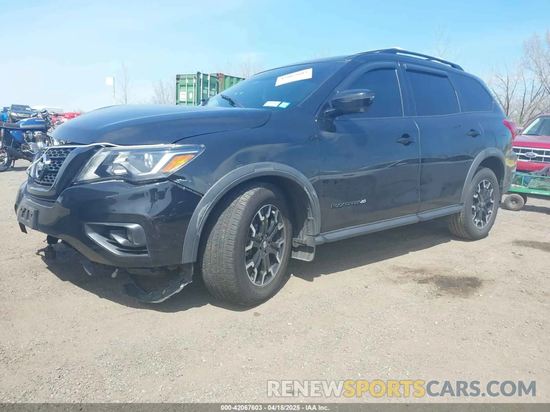 2 Photograph of a damaged car 5N1DR2MMXKC617838 NISSAN PATHFINDER 2019