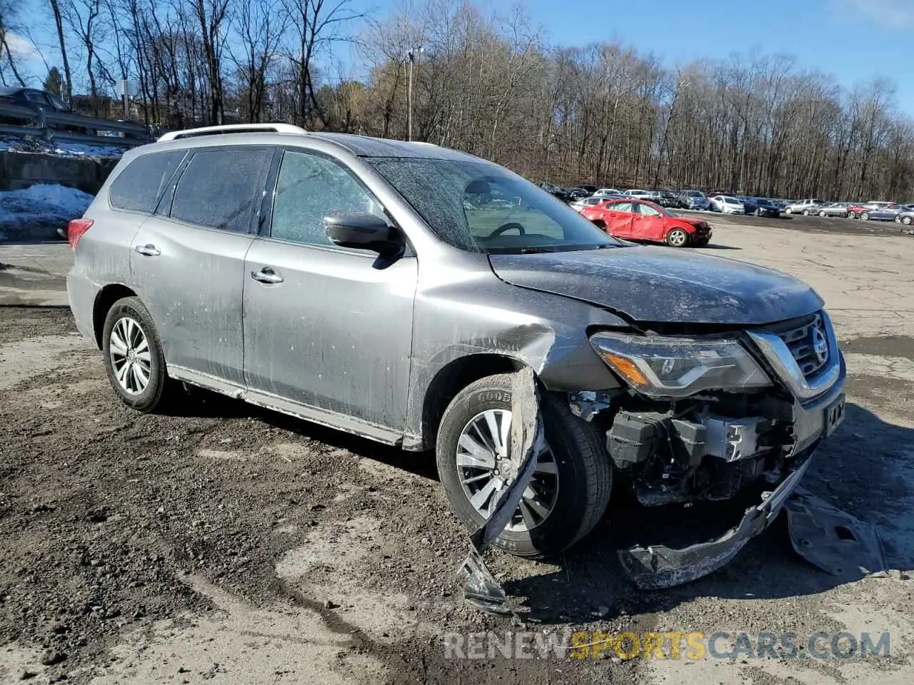 4 Photograph of a damaged car 5N1DR2MMXKC617922 NISSAN PATHFINDER 2019