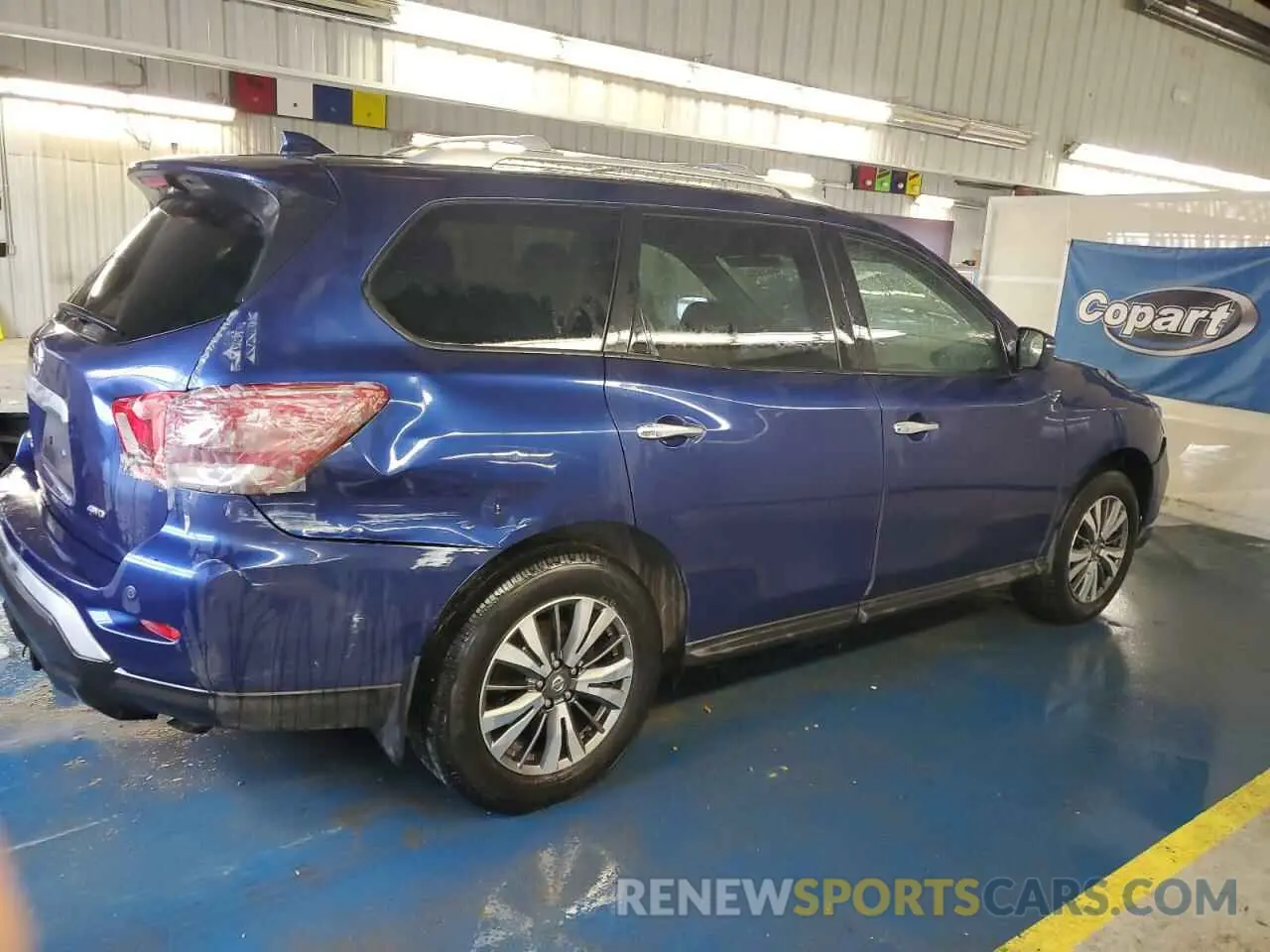 3 Фотография поврежденного автомобиля 5N1DR2MMXKC654355 NISSAN PATHFINDER 2019