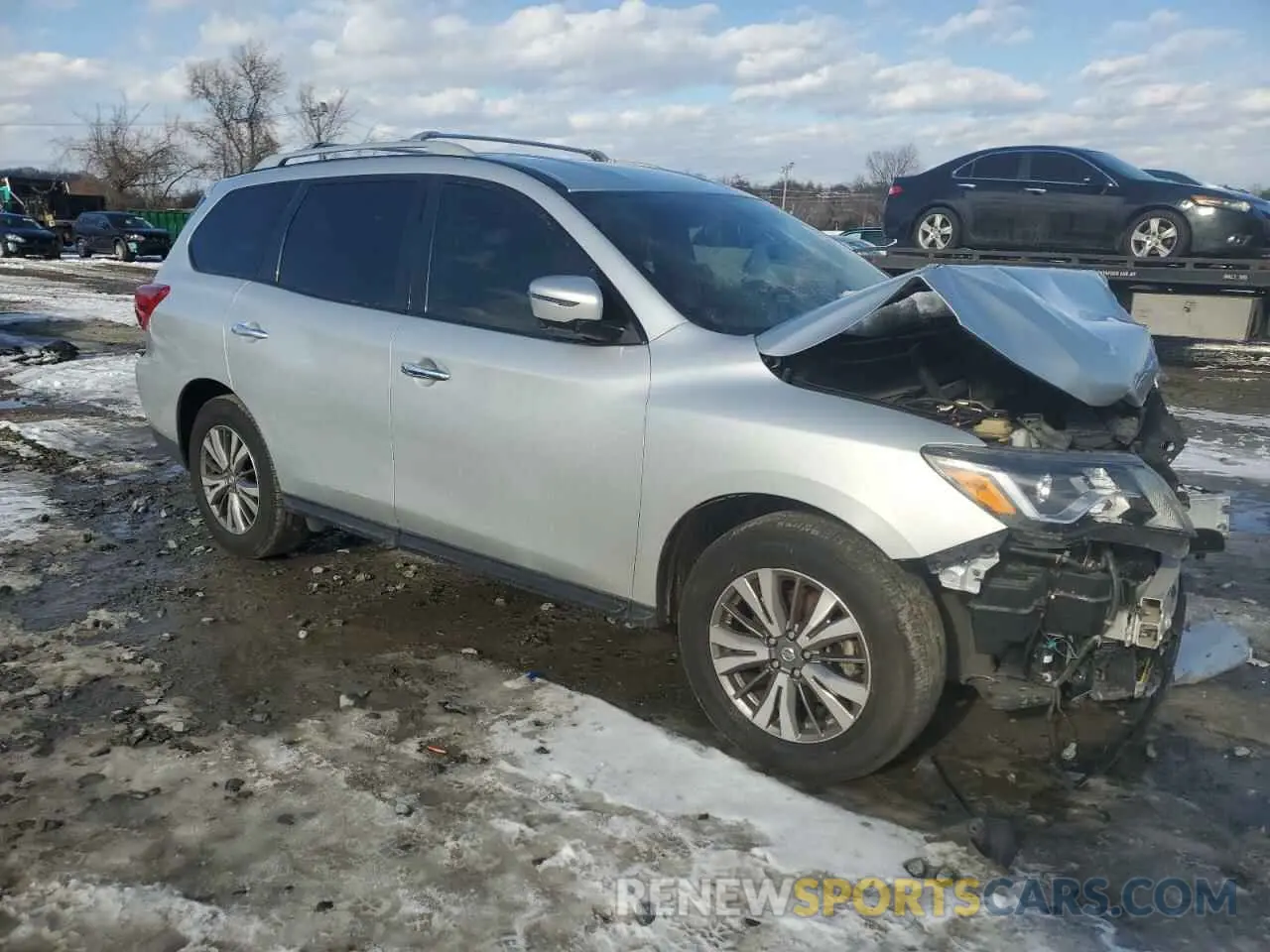 4 Фотография поврежденного автомобиля 5N1DR2MN0KC605366 NISSAN PATHFINDER 2019