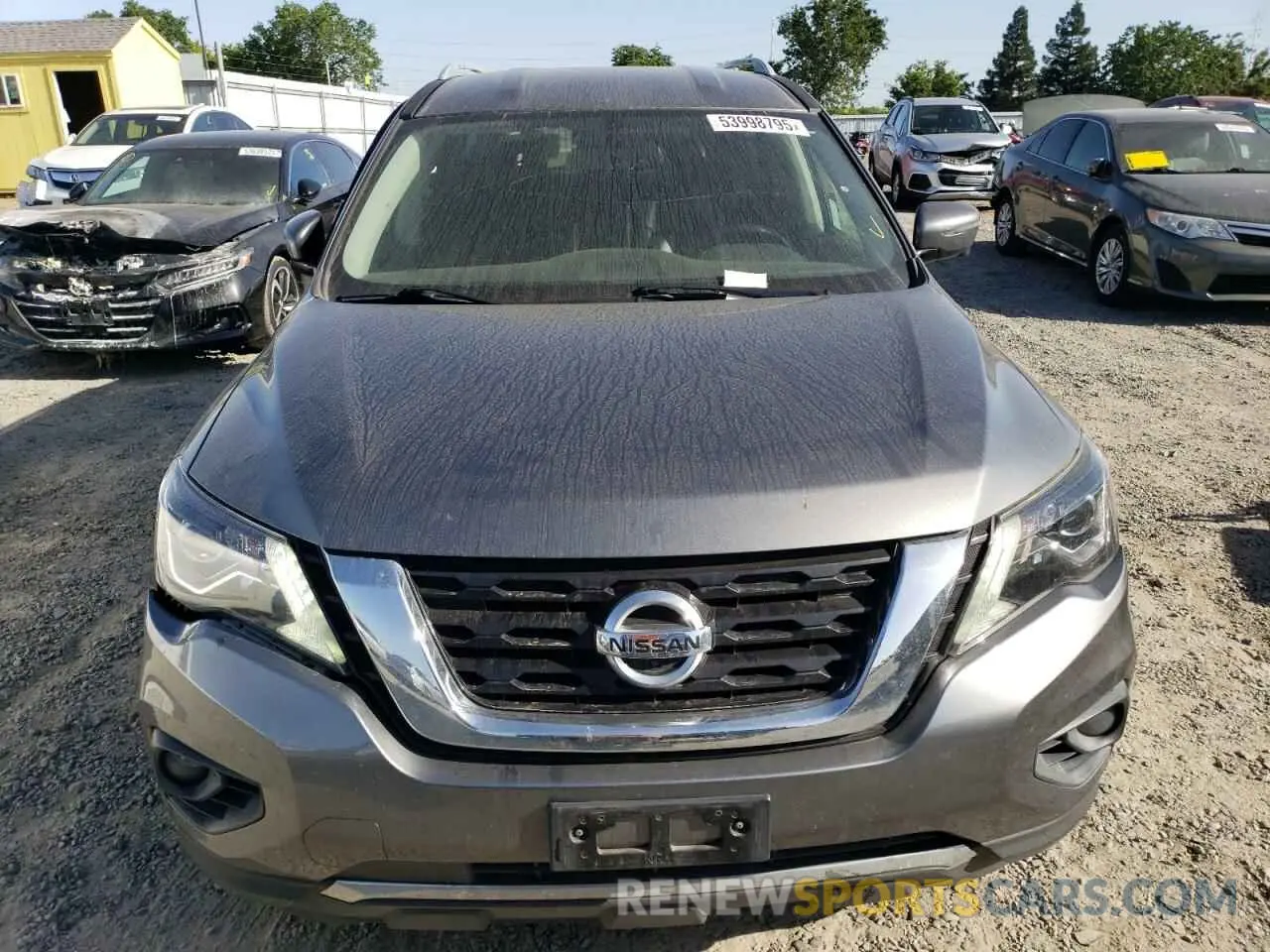 5 Photograph of a damaged car 5N1DR2MN0KC624984 NISSAN PATHFINDER 2019