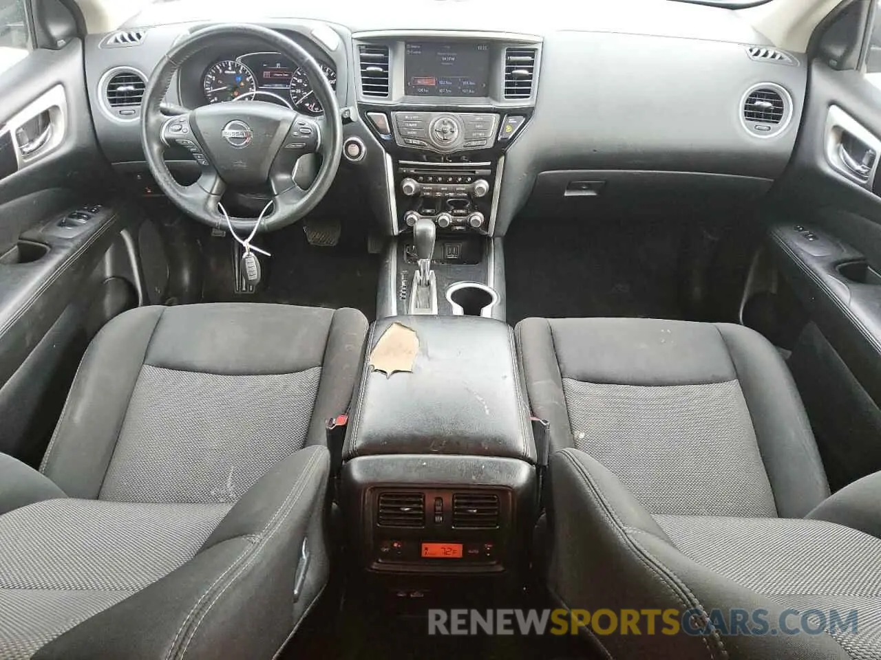 8 Photograph of a damaged car 5N1DR2MN0KC645267 NISSAN PATHFINDER 2019