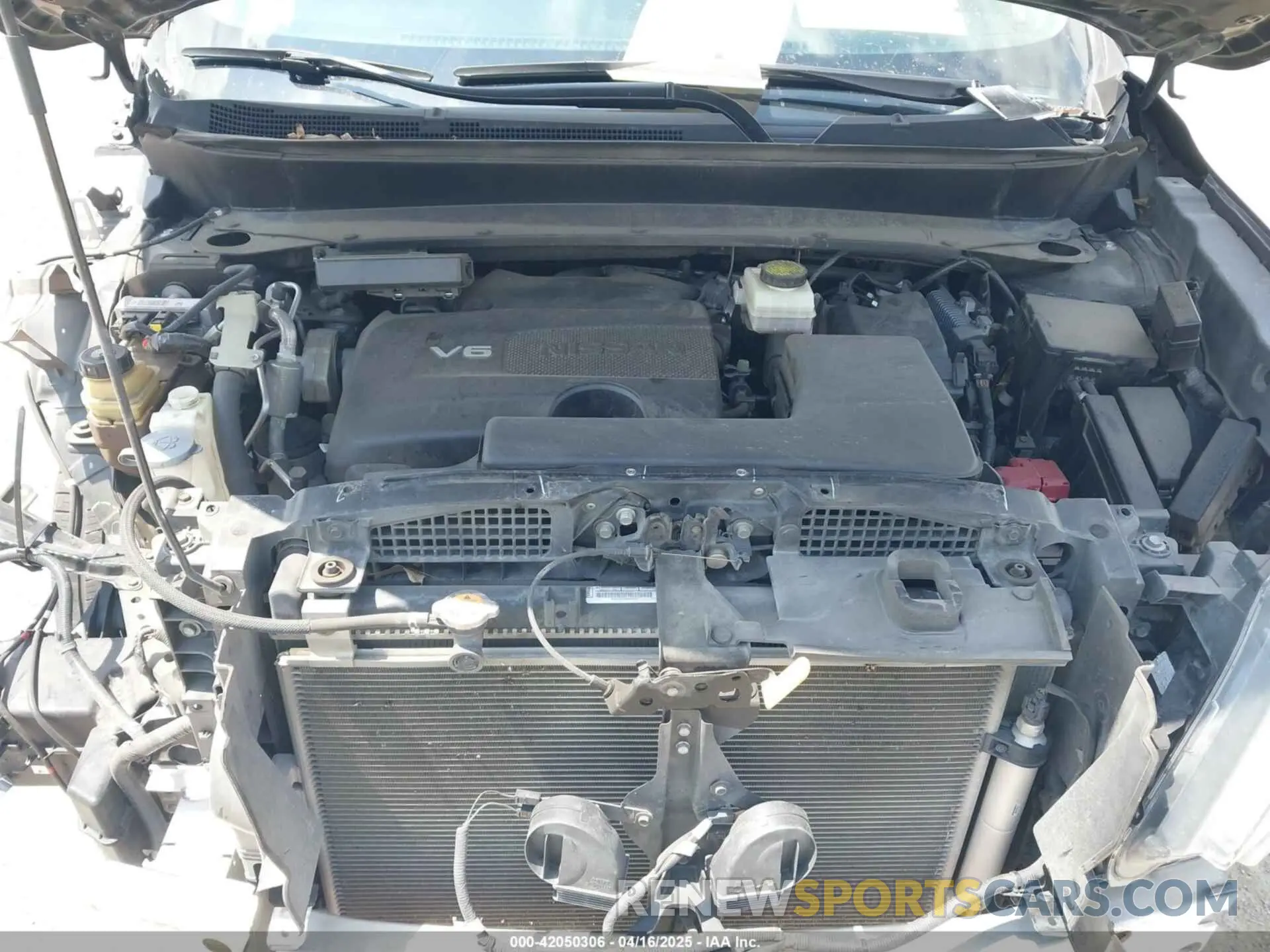 10 Photograph of a damaged car 5N1DR2MN1KC585905 NISSAN PATHFINDER 2019