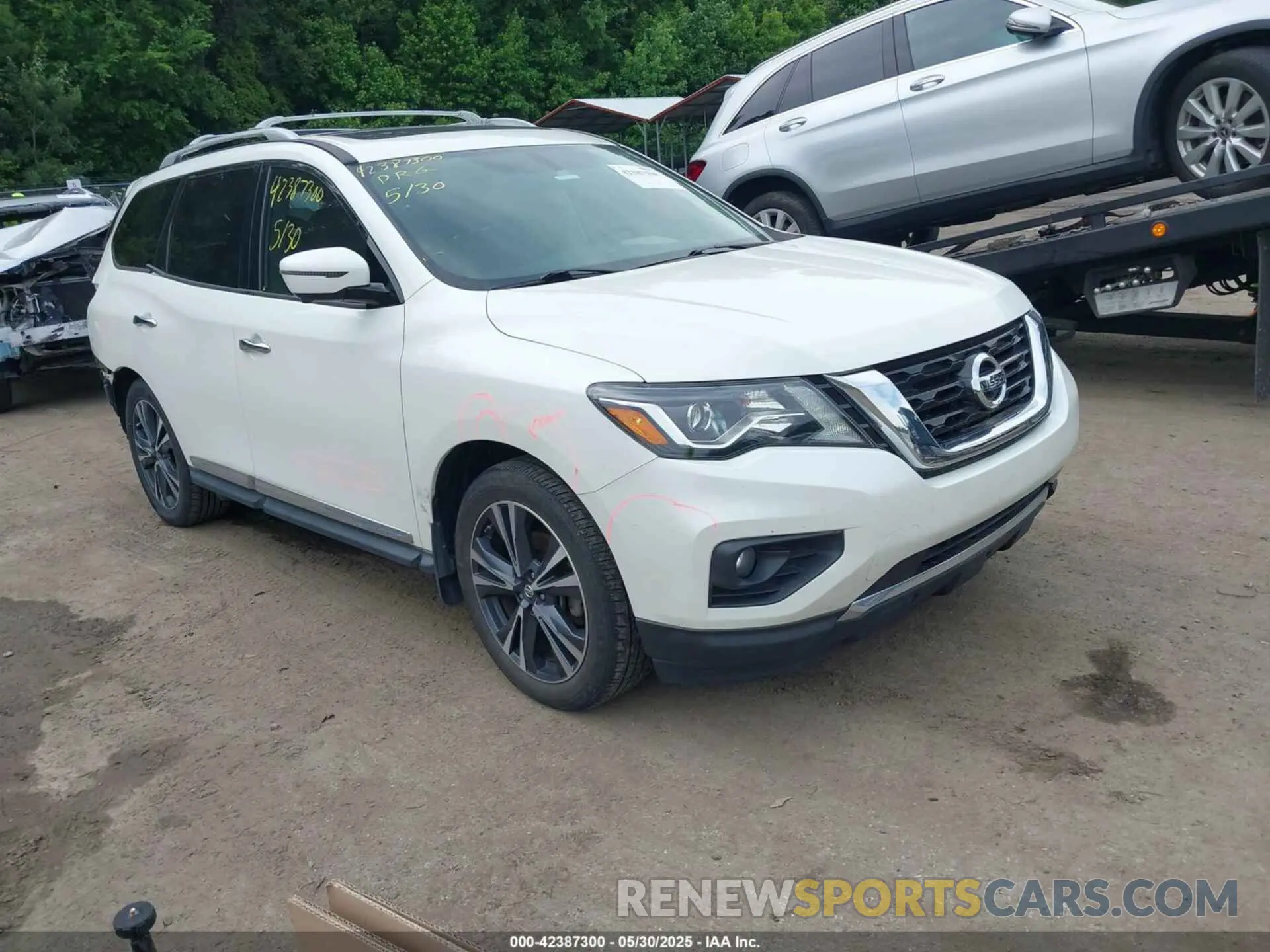 1 Photograph of a damaged car 5N1DR2MN1KC593616 NISSAN PATHFINDER 2019