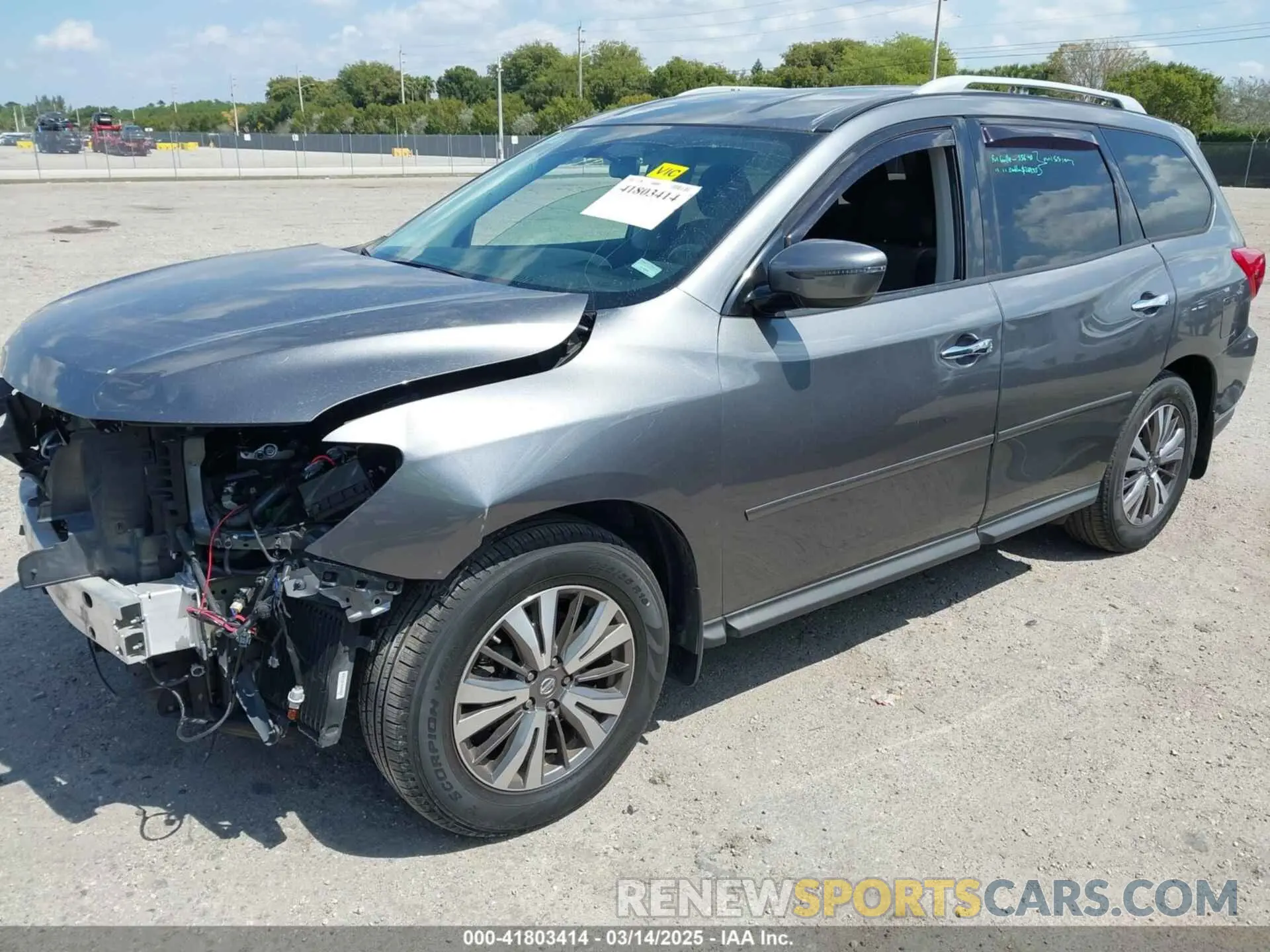 2 Photograph of a damaged car 5N1DR2MN1KC598167 NISSAN PATHFINDER 2019