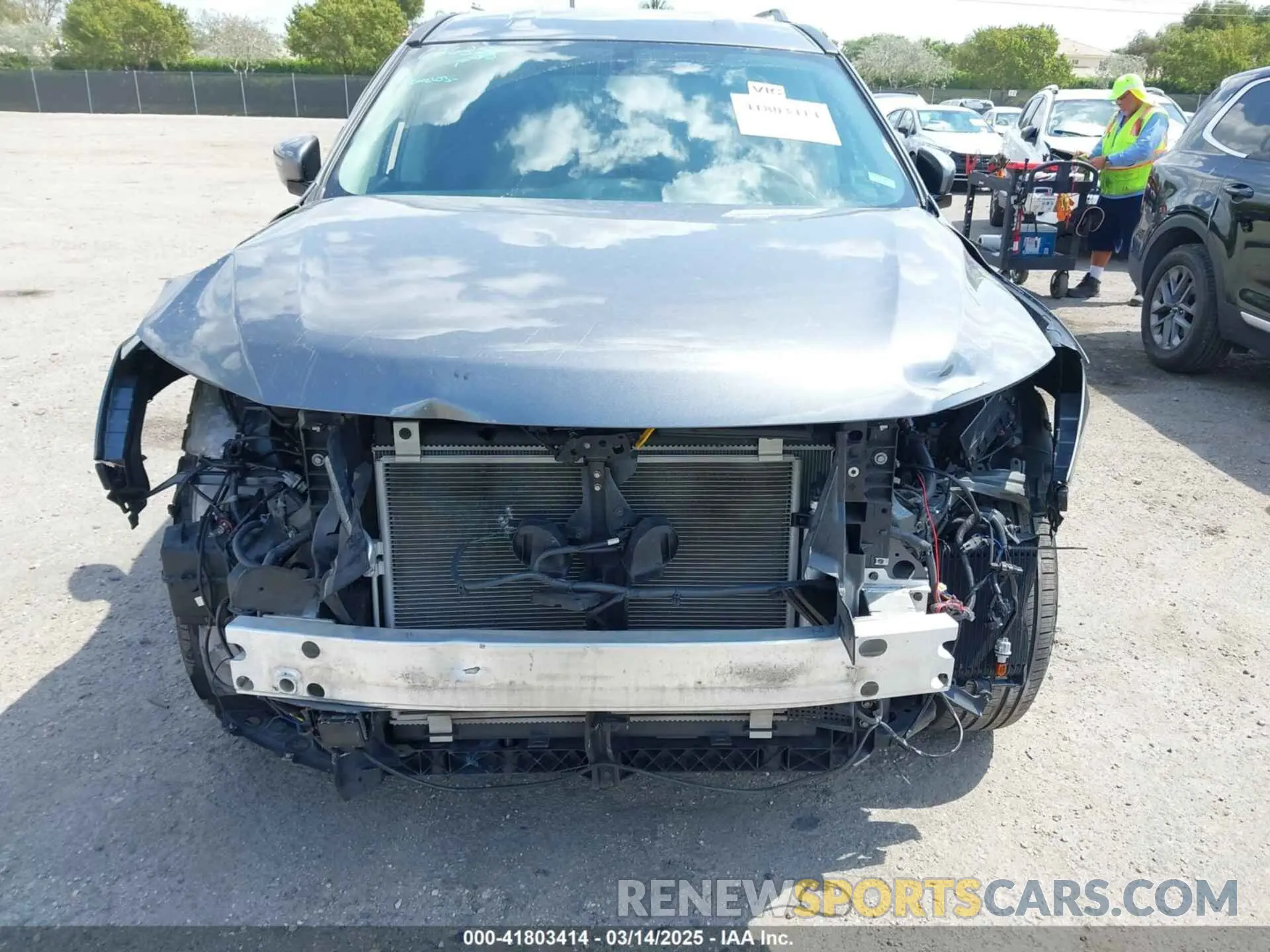 6 Photograph of a damaged car 5N1DR2MN1KC598167 NISSAN PATHFINDER 2019
