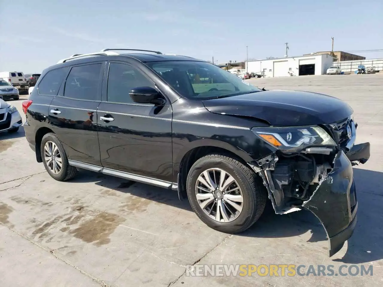 4 Photograph of a damaged car 5N1DR2MN1KC607076 NISSAN PATHFINDER 2019