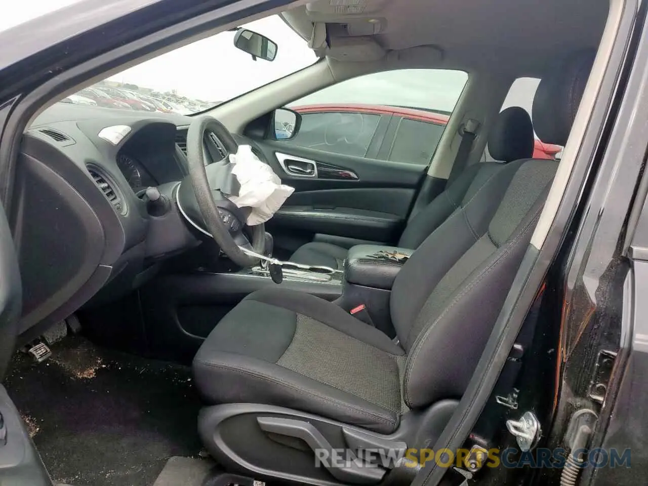 7 Photograph of a damaged car 5N1DR2MN1KC607076 NISSAN PATHFINDER 2019