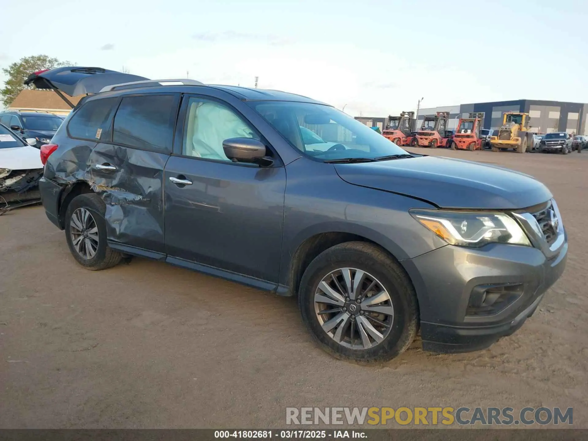 1 Photograph of a damaged car 5N1DR2MN2KC594760 NISSAN PATHFINDER 2019