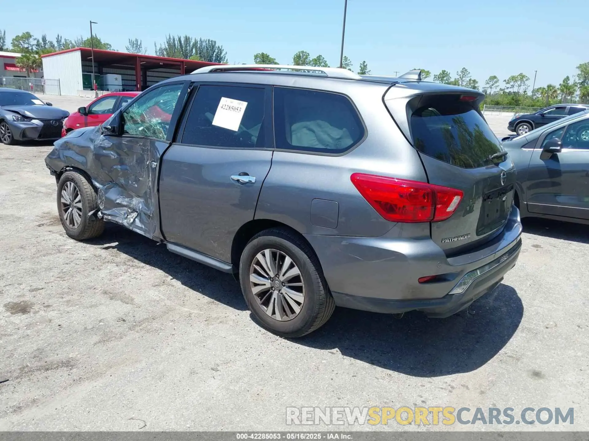 3 Photograph of a damaged car 5N1DR2MN2KC595357 NISSAN PATHFINDER 2019