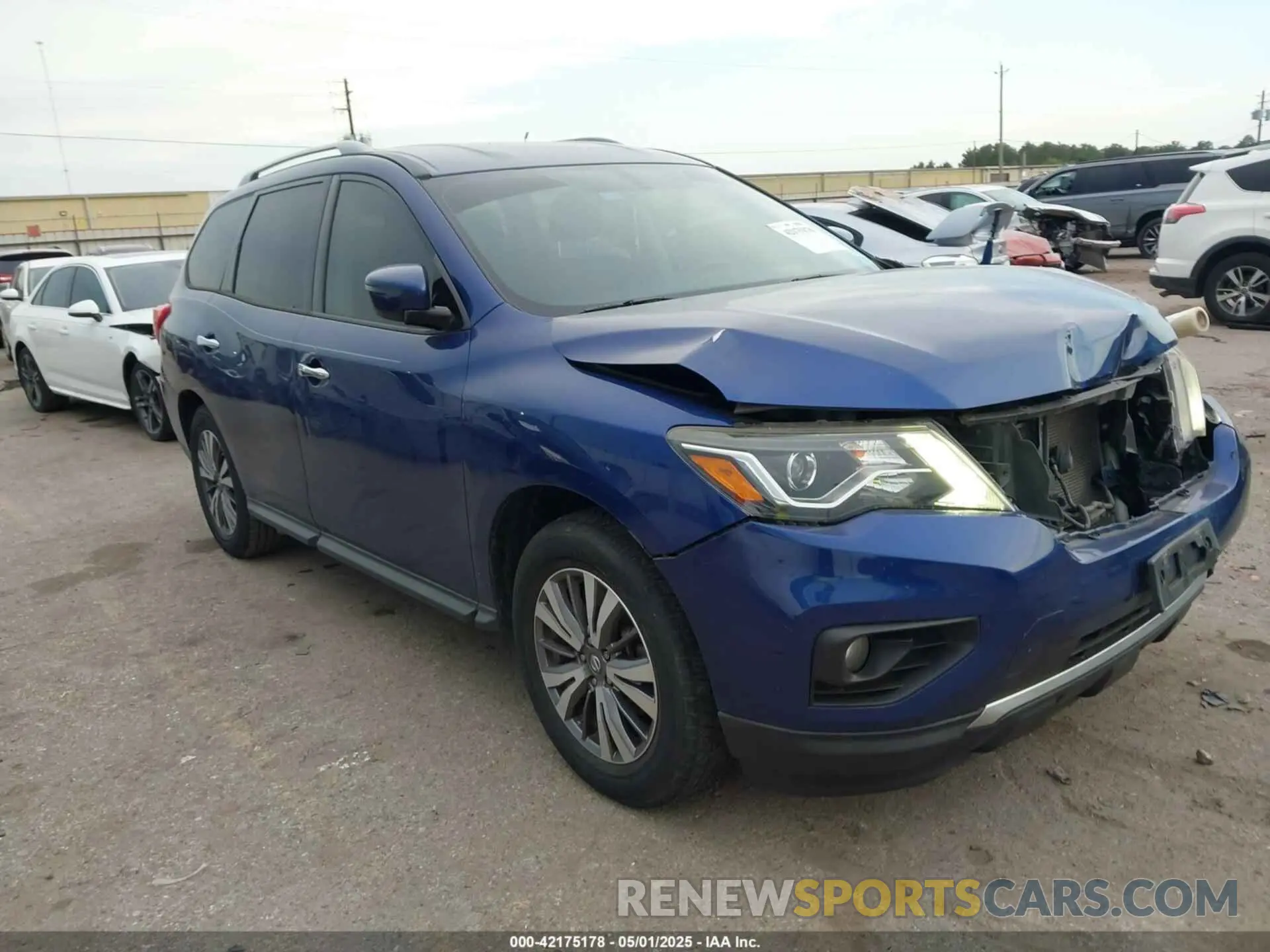 1 Photograph of a damaged car 5N1DR2MN2KC598047 NISSAN PATHFINDER 2019