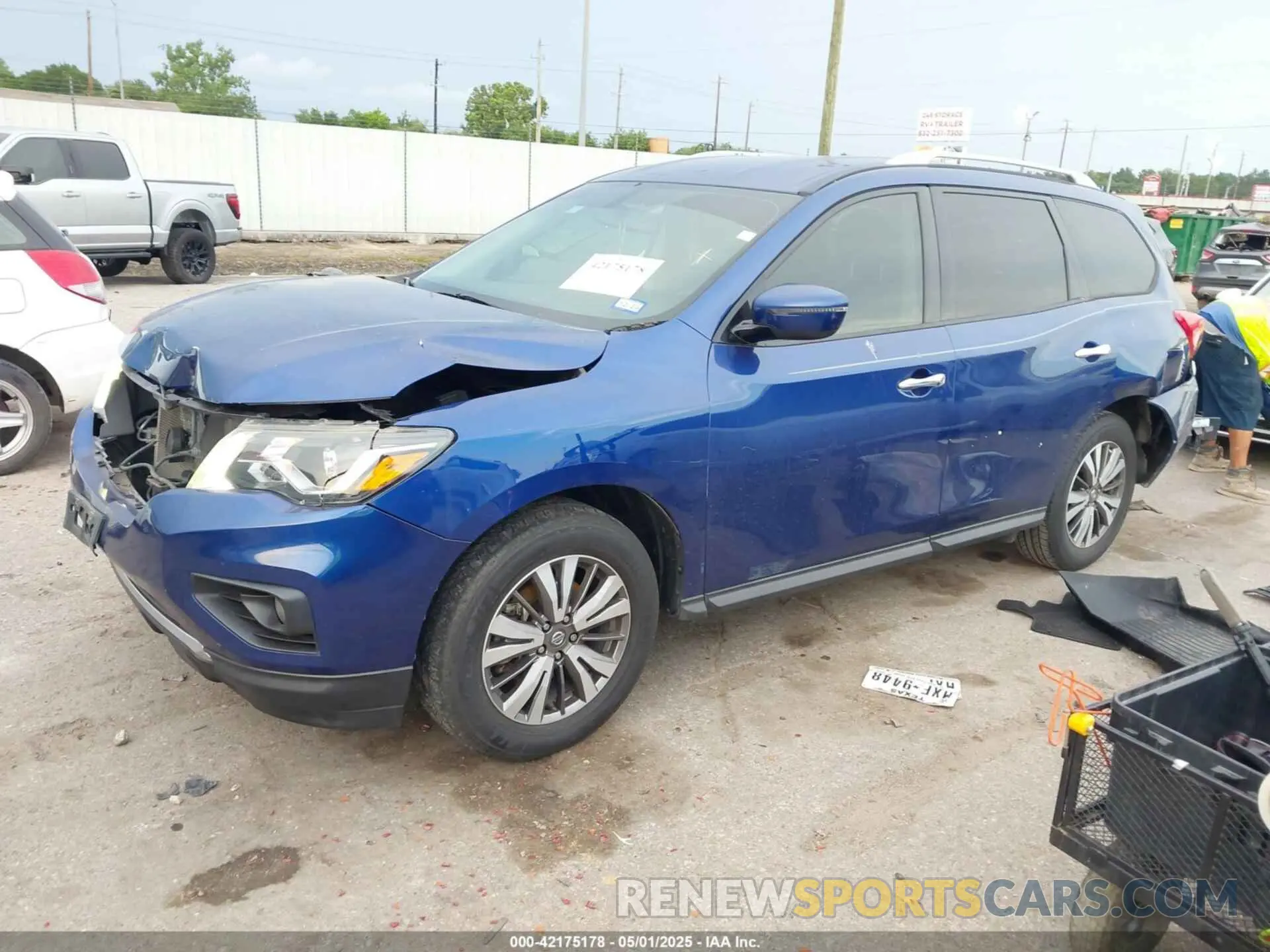 2 Photograph of a damaged car 5N1DR2MN2KC598047 NISSAN PATHFINDER 2019