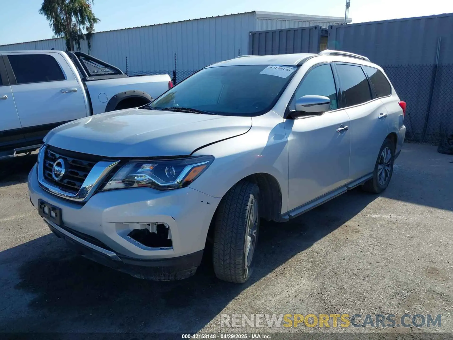 2 Photograph of a damaged car 5N1DR2MN2KC603893 NISSAN PATHFINDER 2019