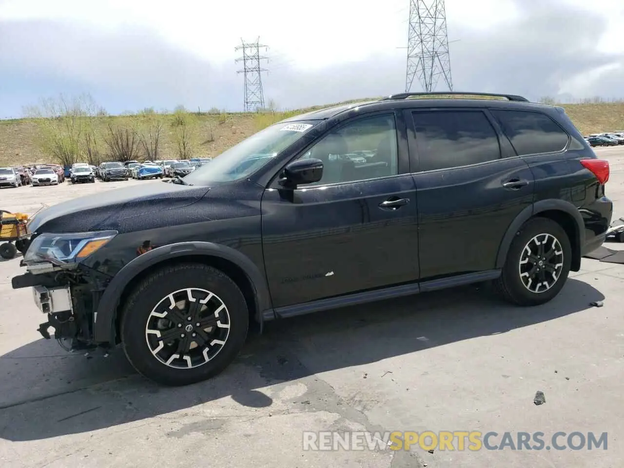 1 Photograph of a damaged car 5N1DR2MN3KC623263 NISSAN PATHFINDER 2019